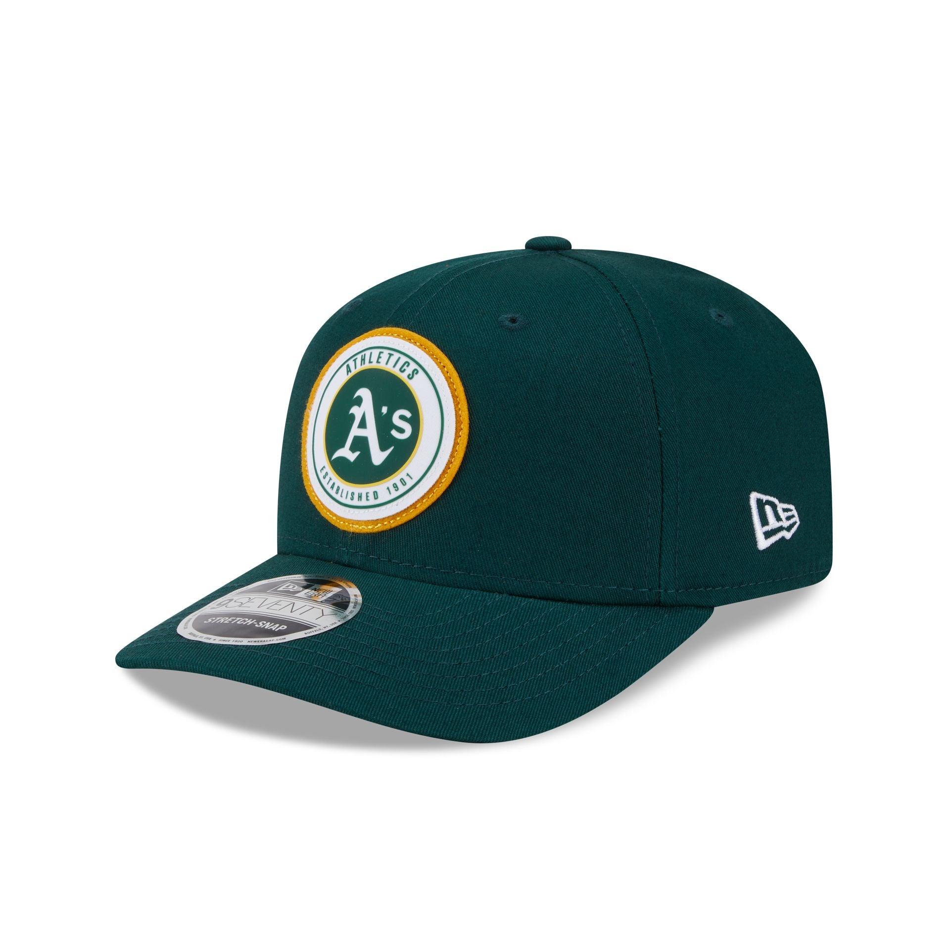 Athletics Circle Patch 9SEVENTY Stretch-Snap Hat Male Product Image