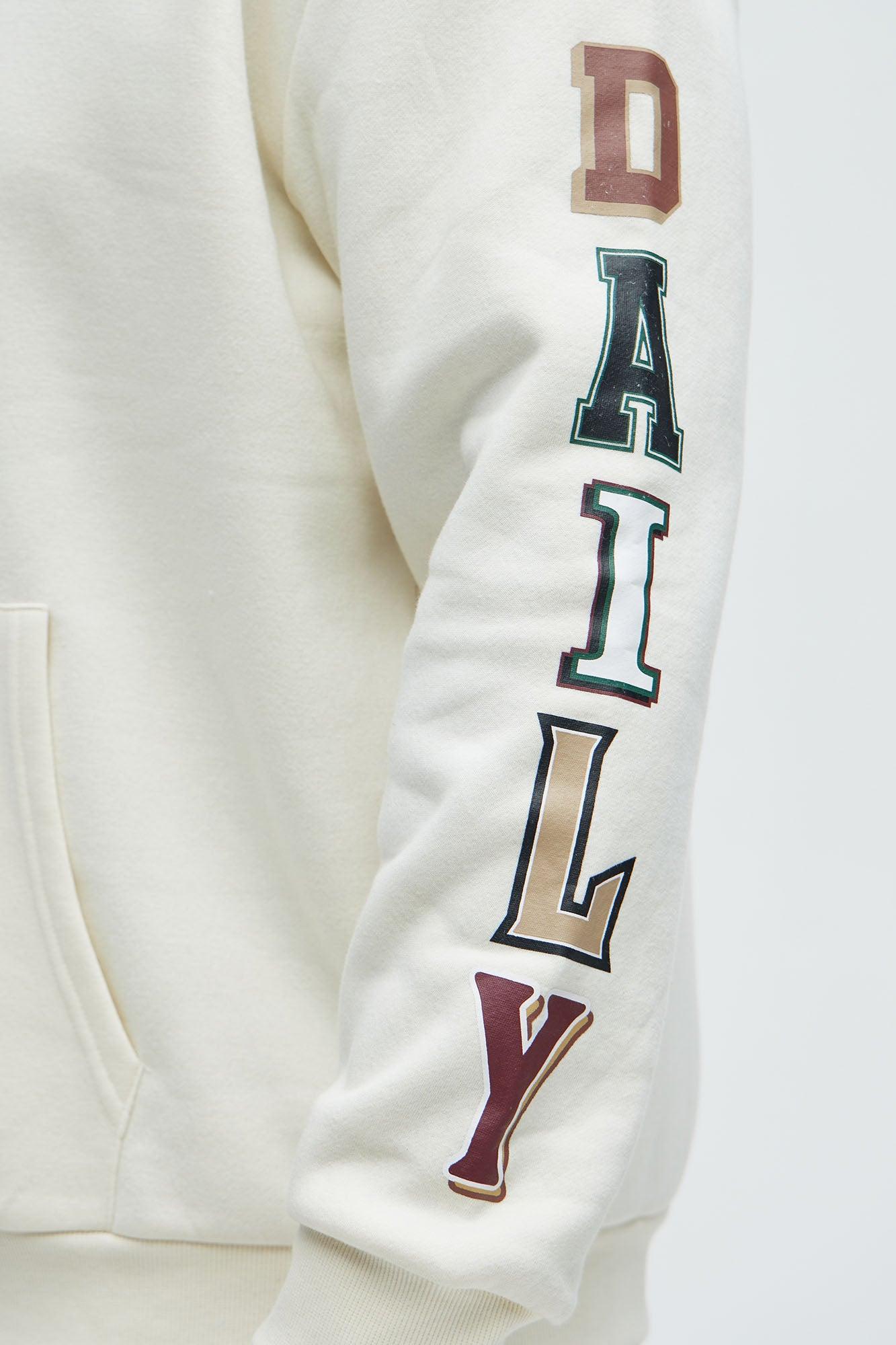 Hustle Daily Hoodie - Off White Product Image