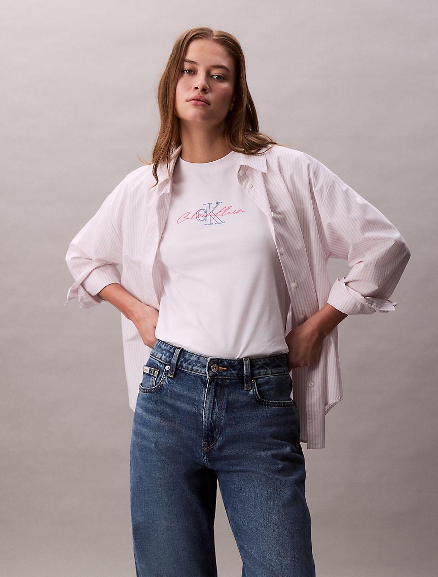 Script Logo Graphic Classic T-Shirt  Product Image