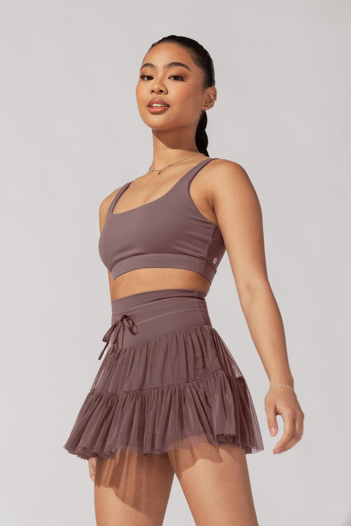 Pirouette Skort - Peppercorn Product Image