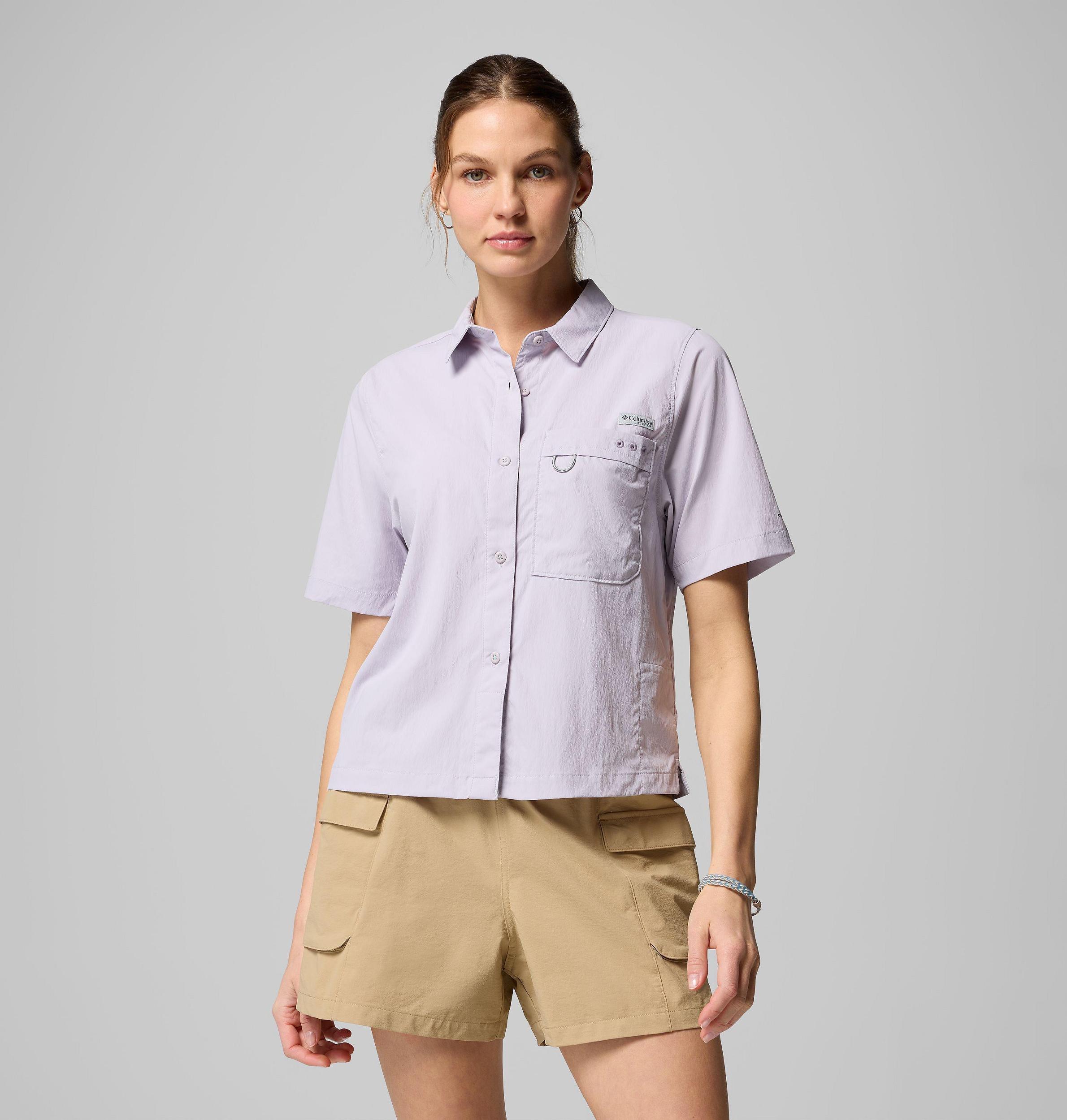 Columbia Womens PFG Wild Cast Short Sleeve Shirt- Product Image