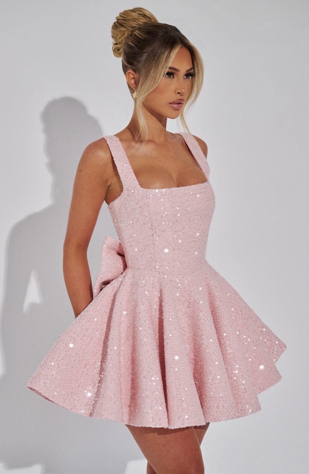 Dorothy Mini Dress - Blush Product Image