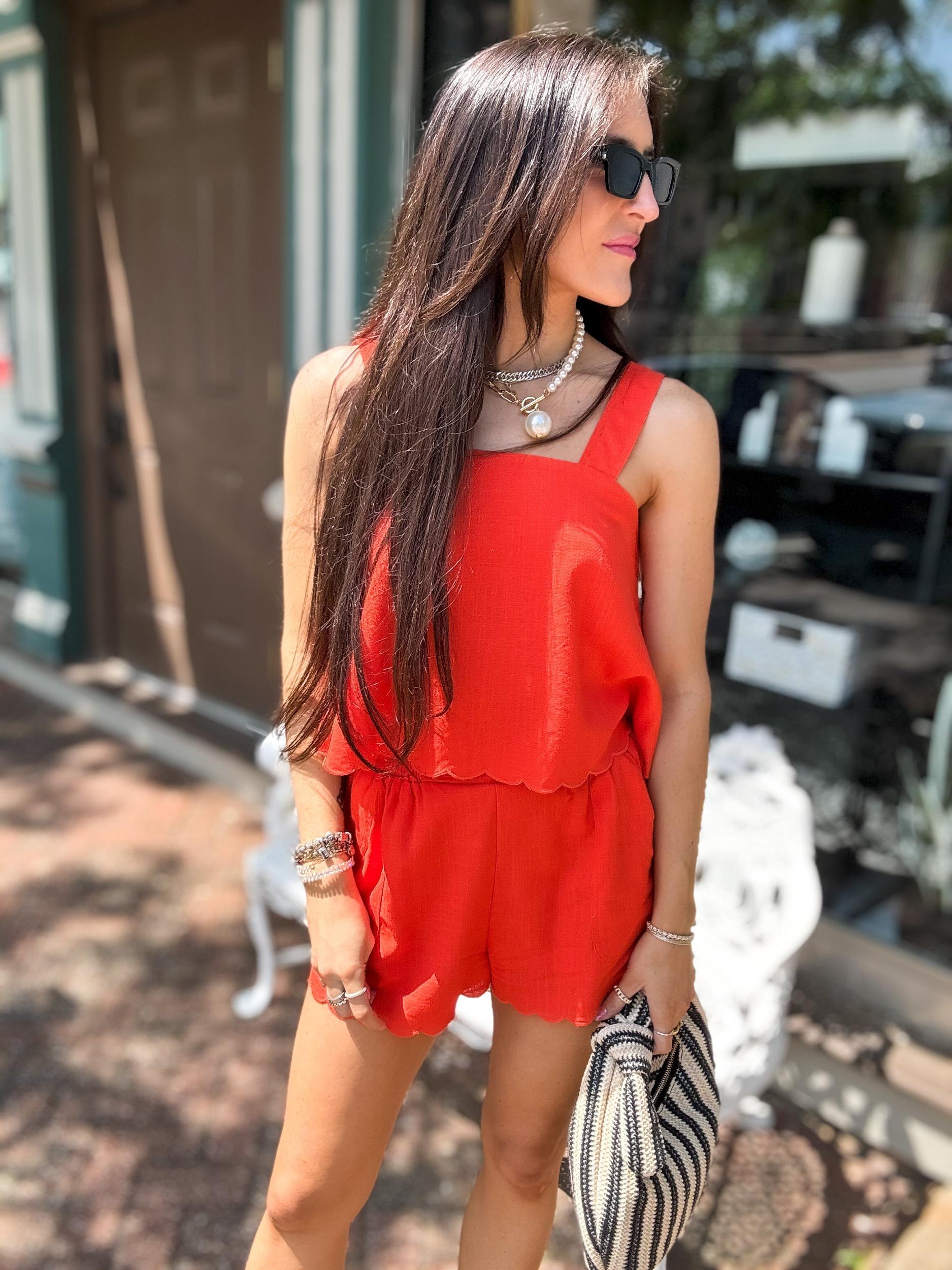 Sunset Glow Scalloped Set Product Image