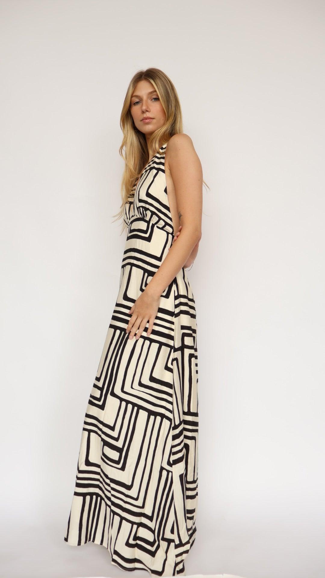 Anjelica Halter Dress Product Image