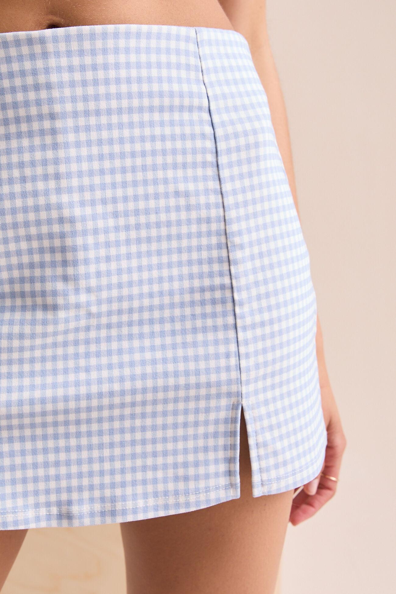 Liliana Gingham Skort Product Image