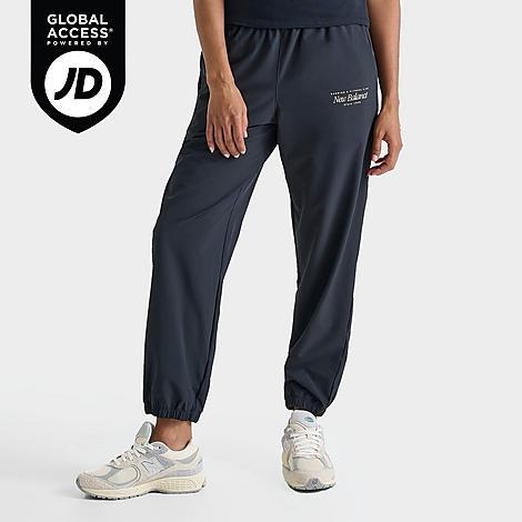 Womens New Balance Athletics Stretch Woven Jogger Pants Product Image