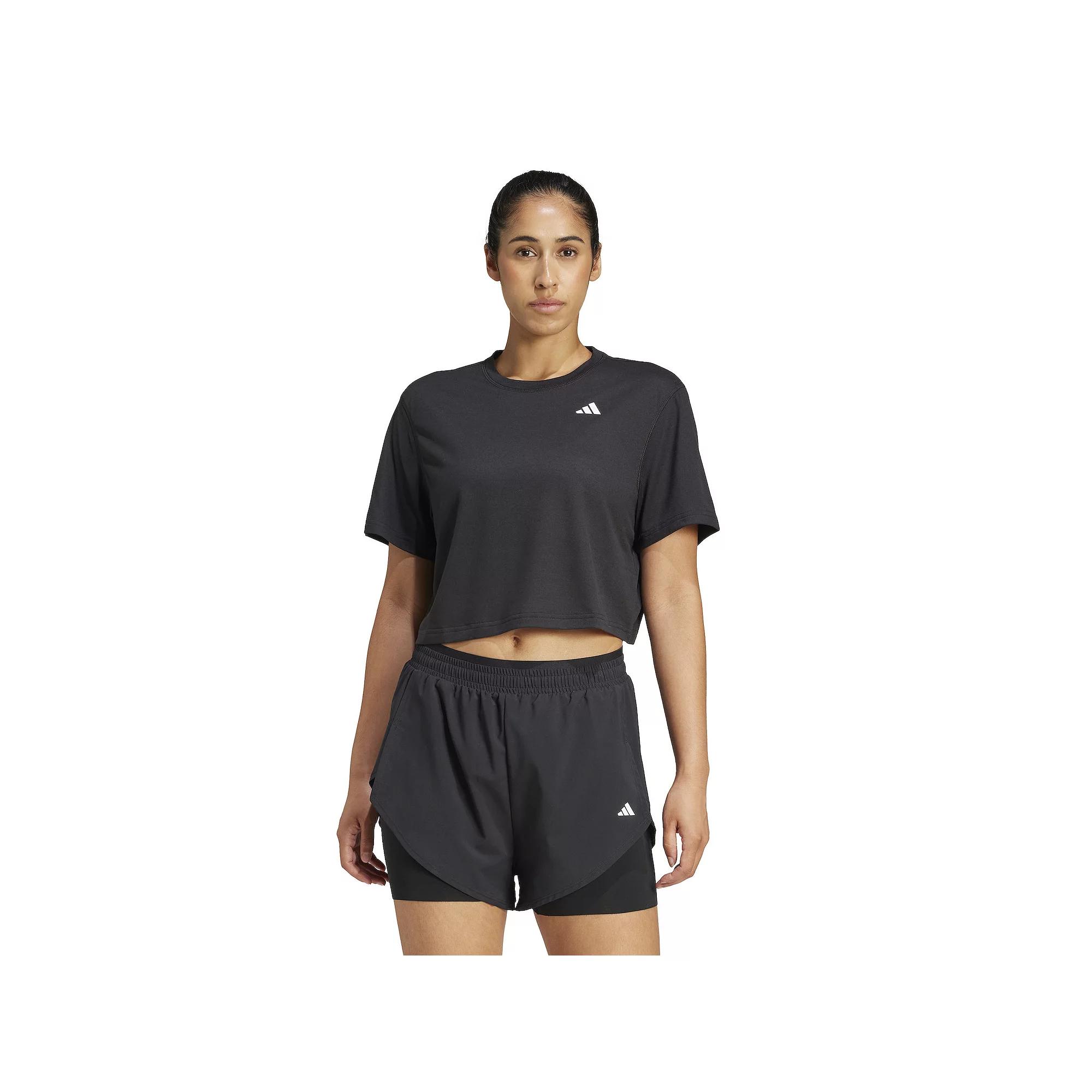 Women's adidas Essentials Boxy Cropped Training T-Shirt,  Product Image