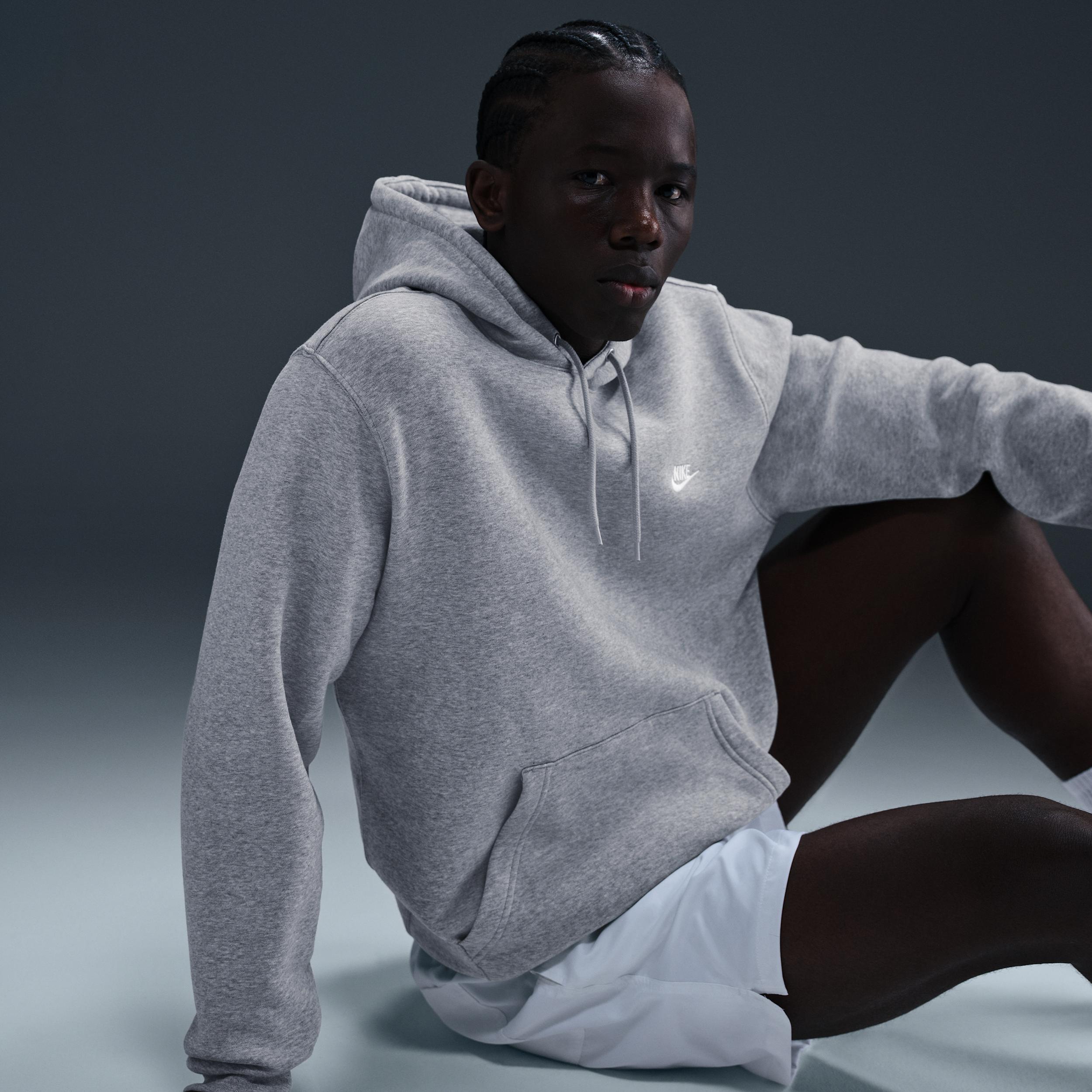 Nike Mens Club Pullover Fleece Hoodie | FN3859-063 Product Image