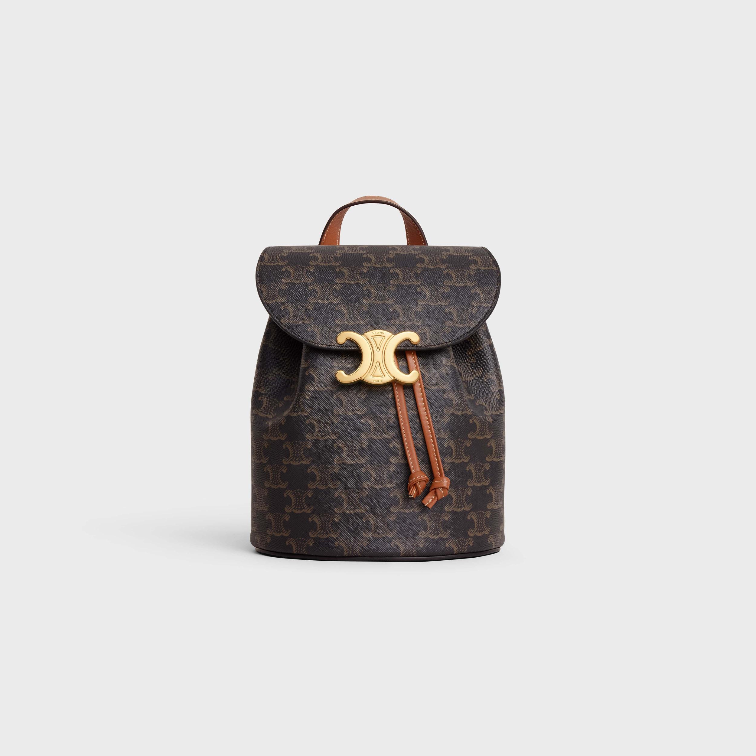 BACKPACK CELINE BONNIE IN Triomphe Canvas and calfskin Product Image