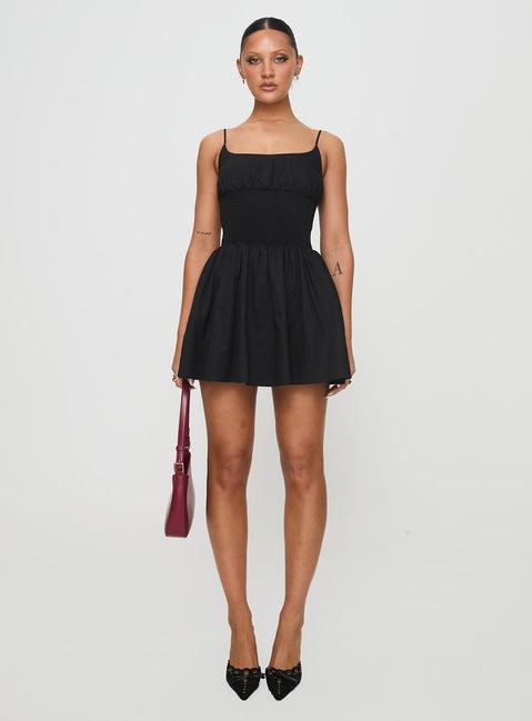 Matisse Mini Dress Black Tall Product Image