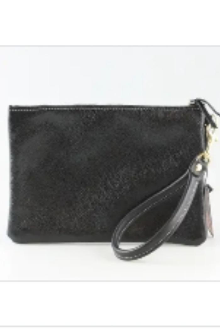 The Metallic Carter Wristlet Product Image