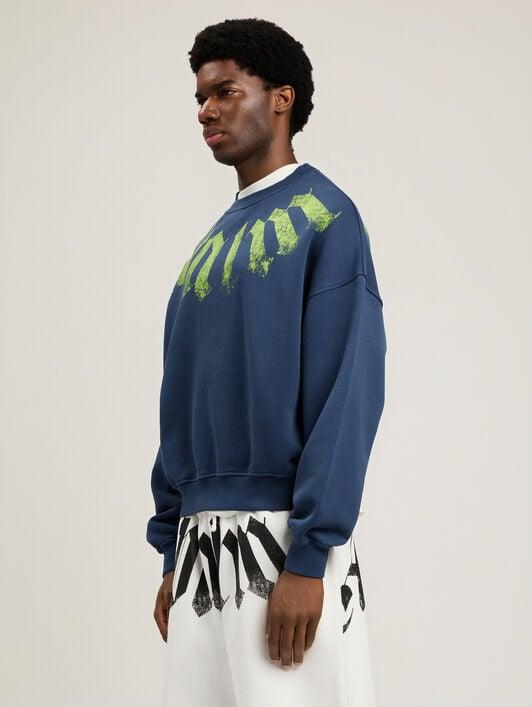 Big Neck Logo Loose Sweatshirt Product Image