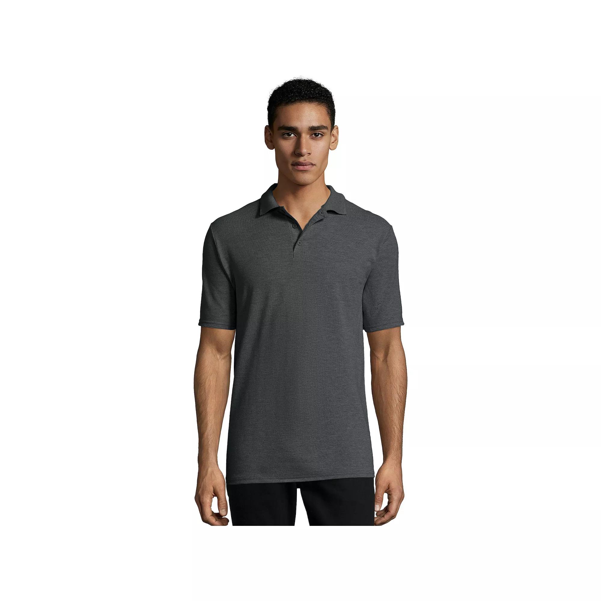 Men's Hanes® X-Temp Fresh IQ Pique Polo,  Product Image