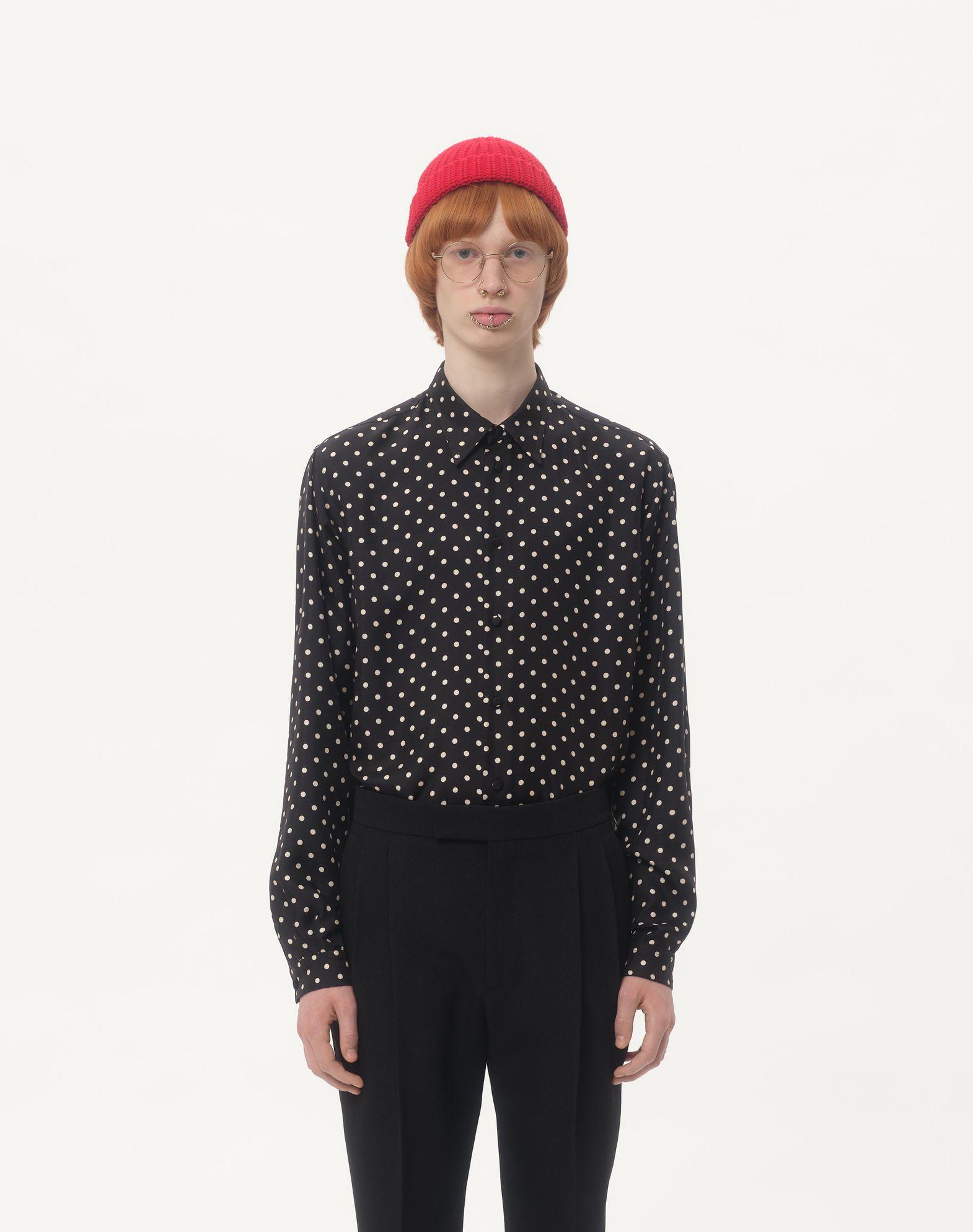 Silk Twill Shirt With Plusdepois Print Product Image