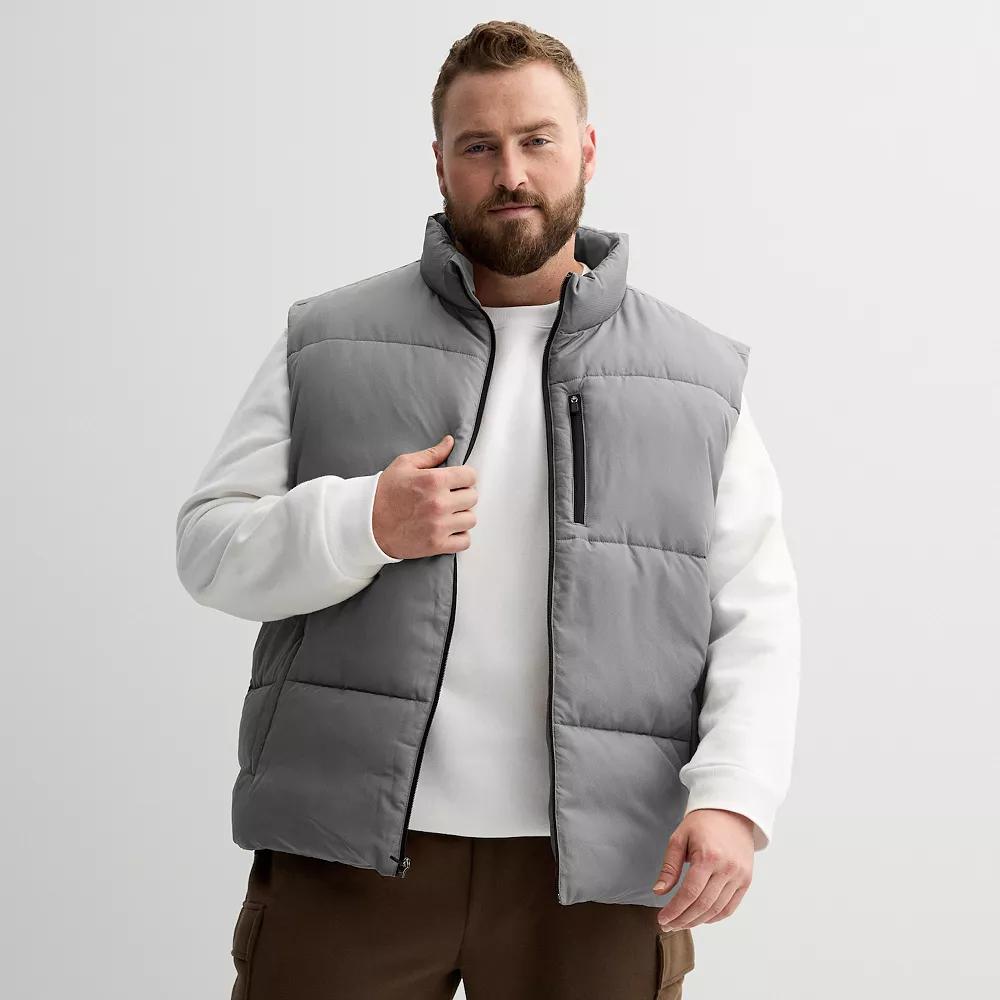 Big & Tall Tek Gear® Insulated Puffer Vest, Men's,  Product Image