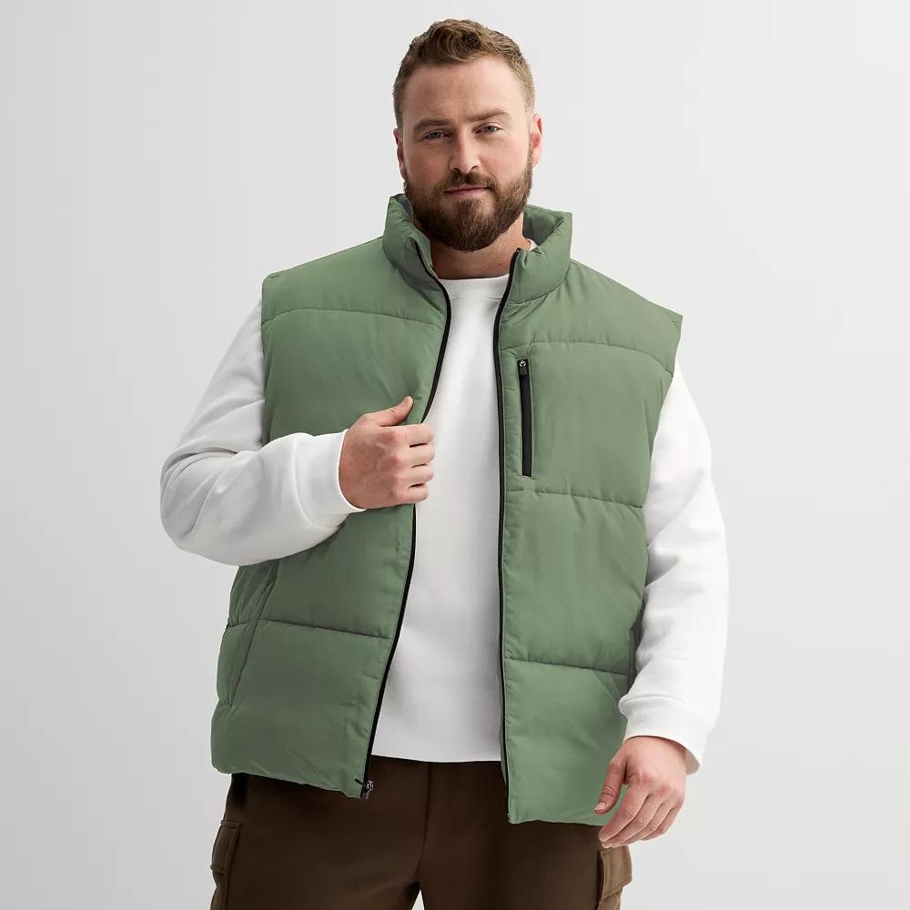 Big & Tall Tek Gear® Insulated Puffer Vest, Men's,  Product Image