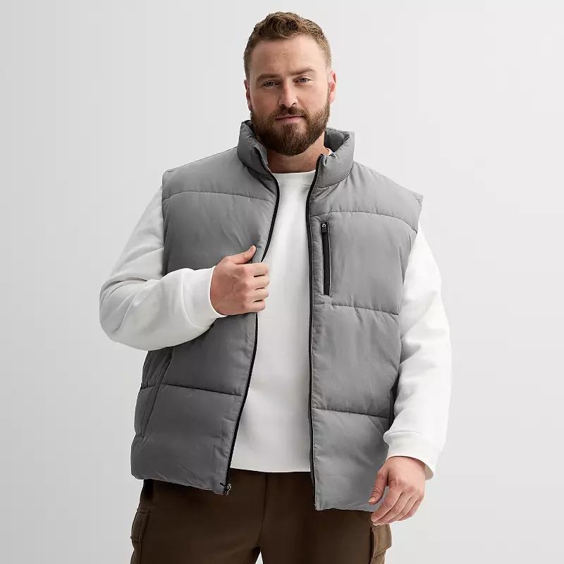 Big & Tall Tek Gear® Insulated Puffer Vest, Men's,  Product Image