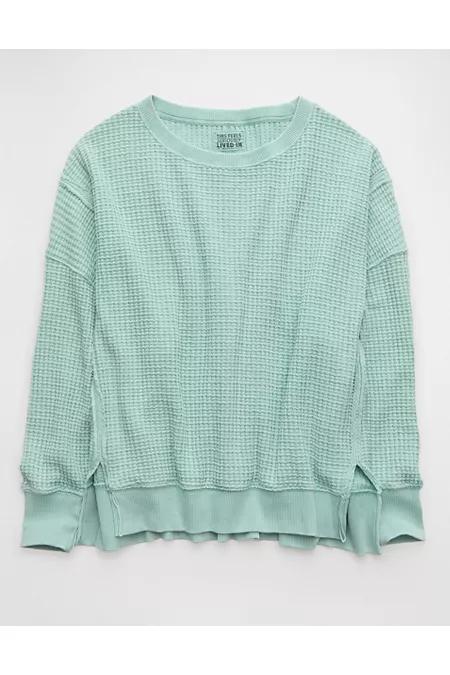 AE Big Hug Waffle Sweatshirt Women's Product Image