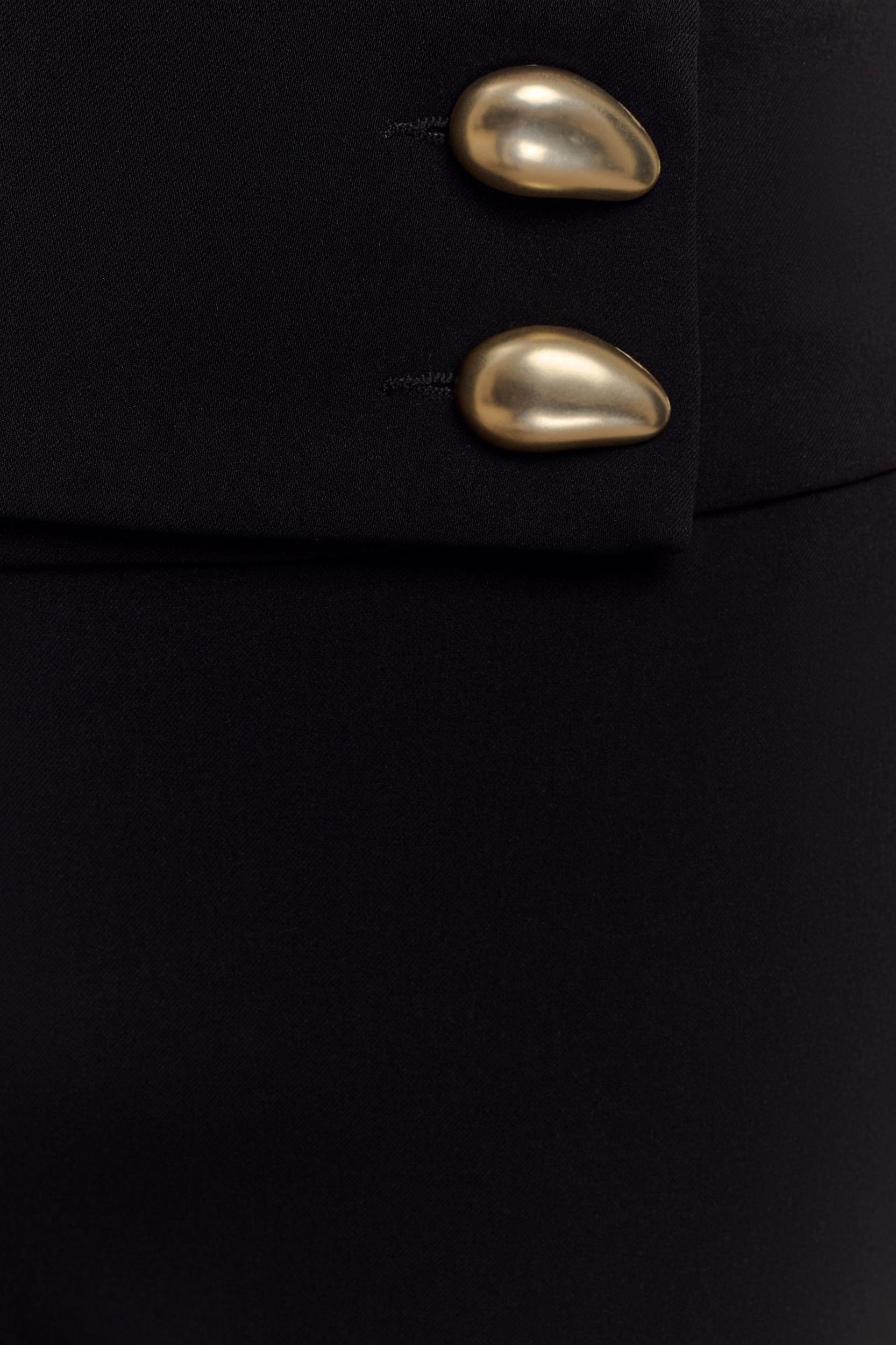 Lindie Straight Leg Suiting Pants - Black Product Image