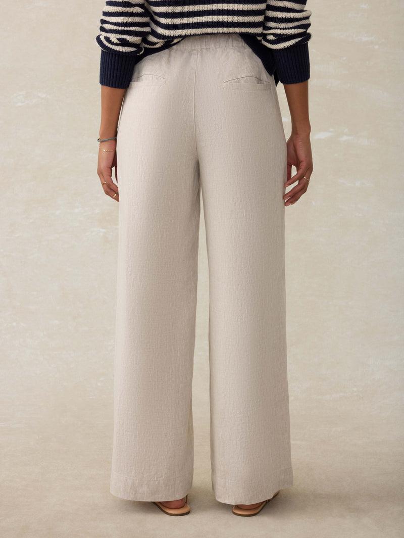 Sun Strider Linen Pant - Flax Product Image