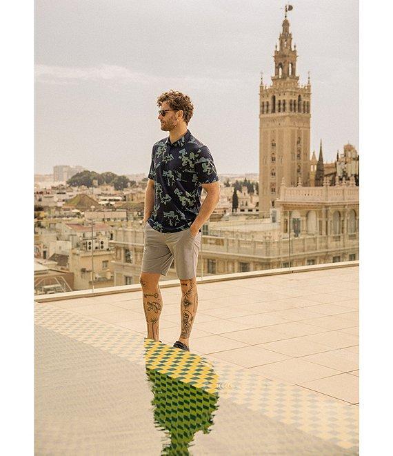 TravisMathew Favorite Hello Short Sleeve Polo Shirt Product Image