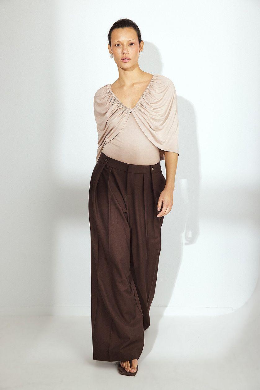 Soft Line Cape Top Product Image