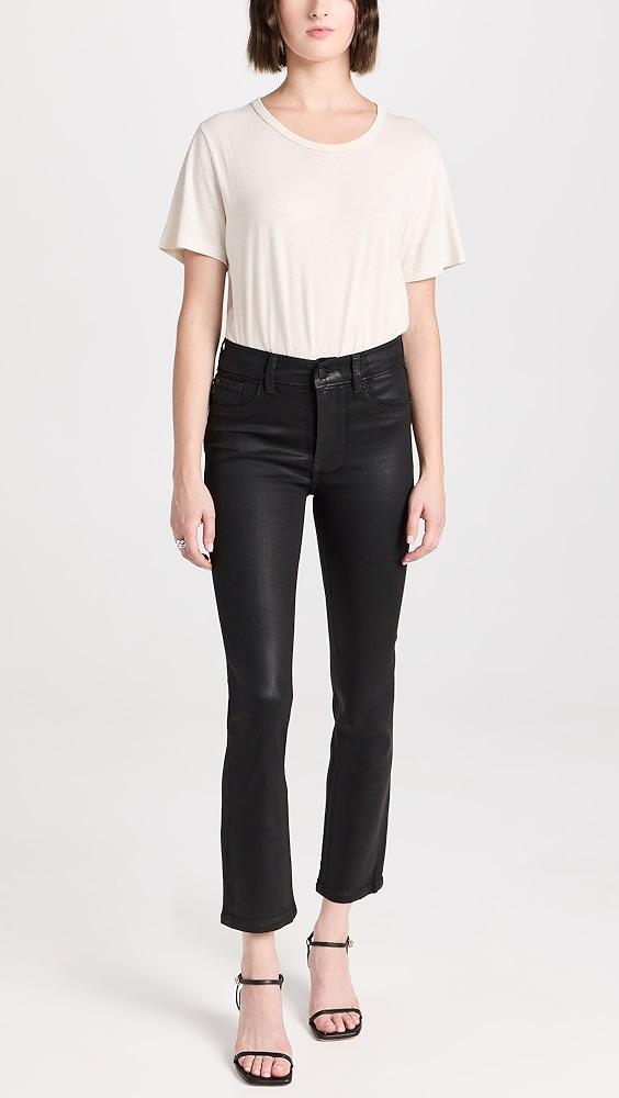 DL1961 Mara Straight: Mid Rise Instasculpt Ankle Jeans | Shopbop Product Image