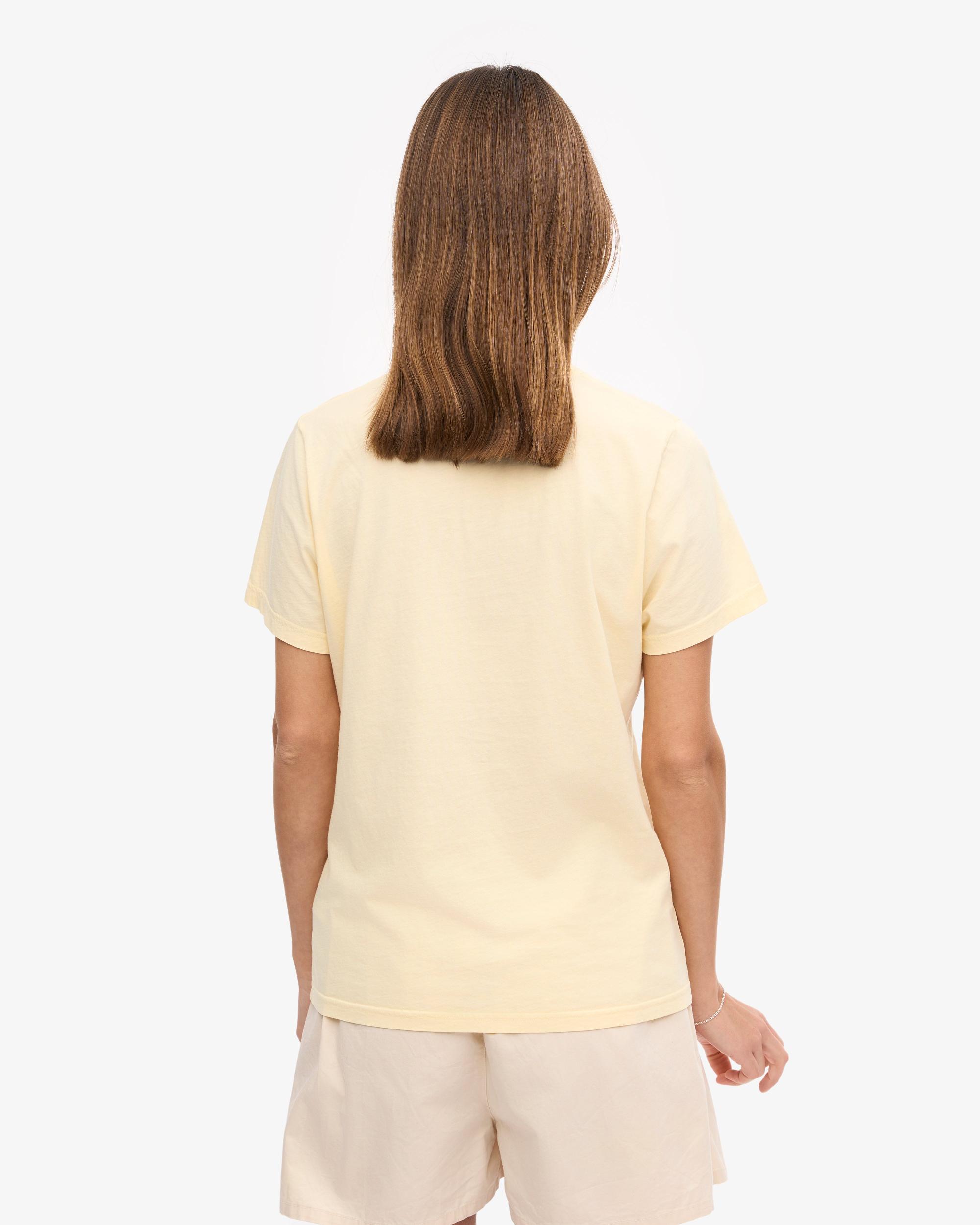 Women Light Organic Tee - Soft Yellow Product Image