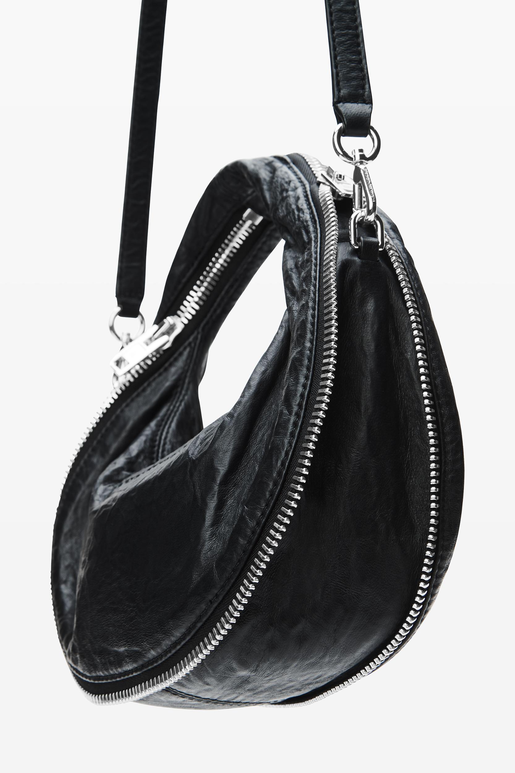 Black Memory Leather Mini Twyst Bag Product Image