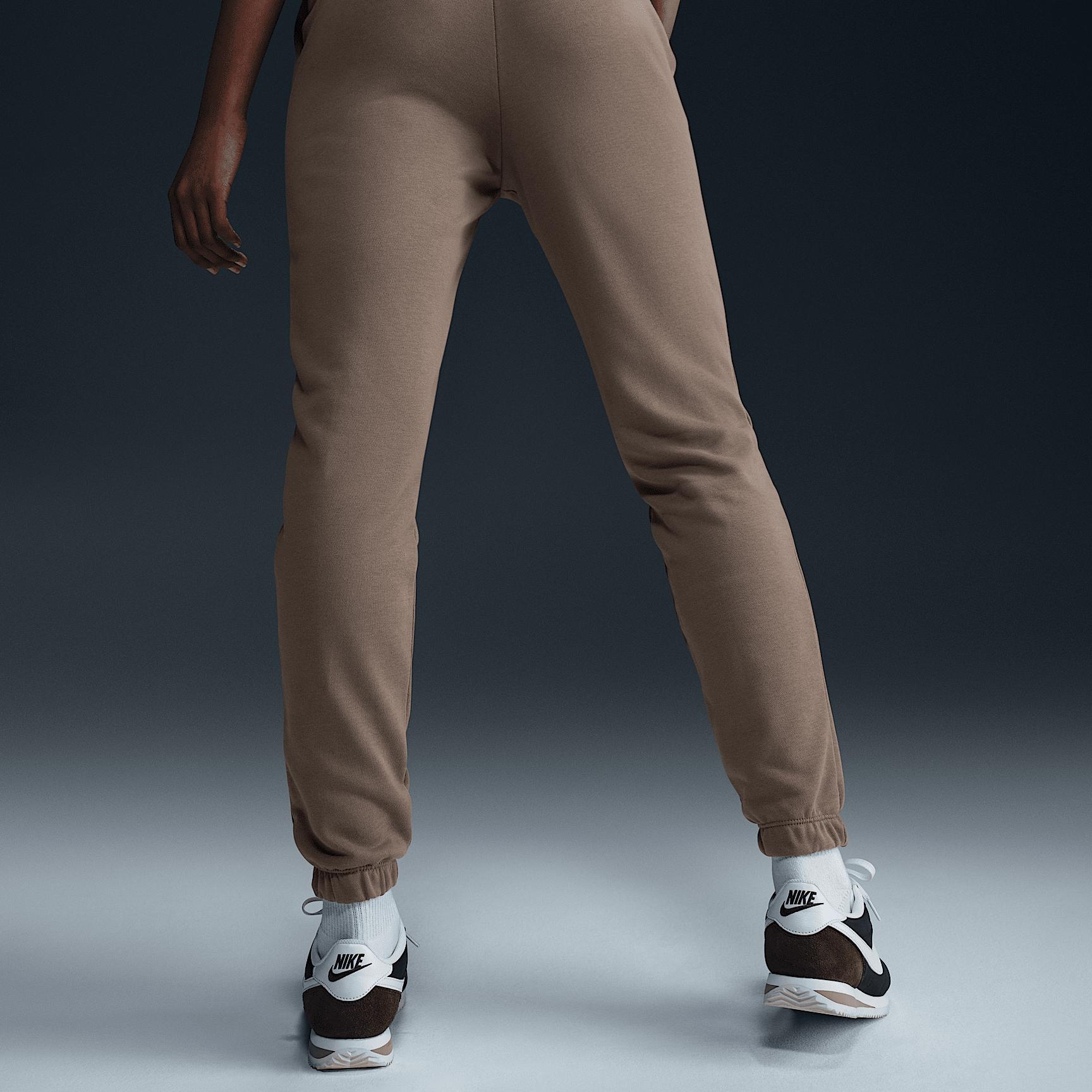 Womens Nike Sportswear Chill Slim High-Rise French Terry Sweatpants Product Image