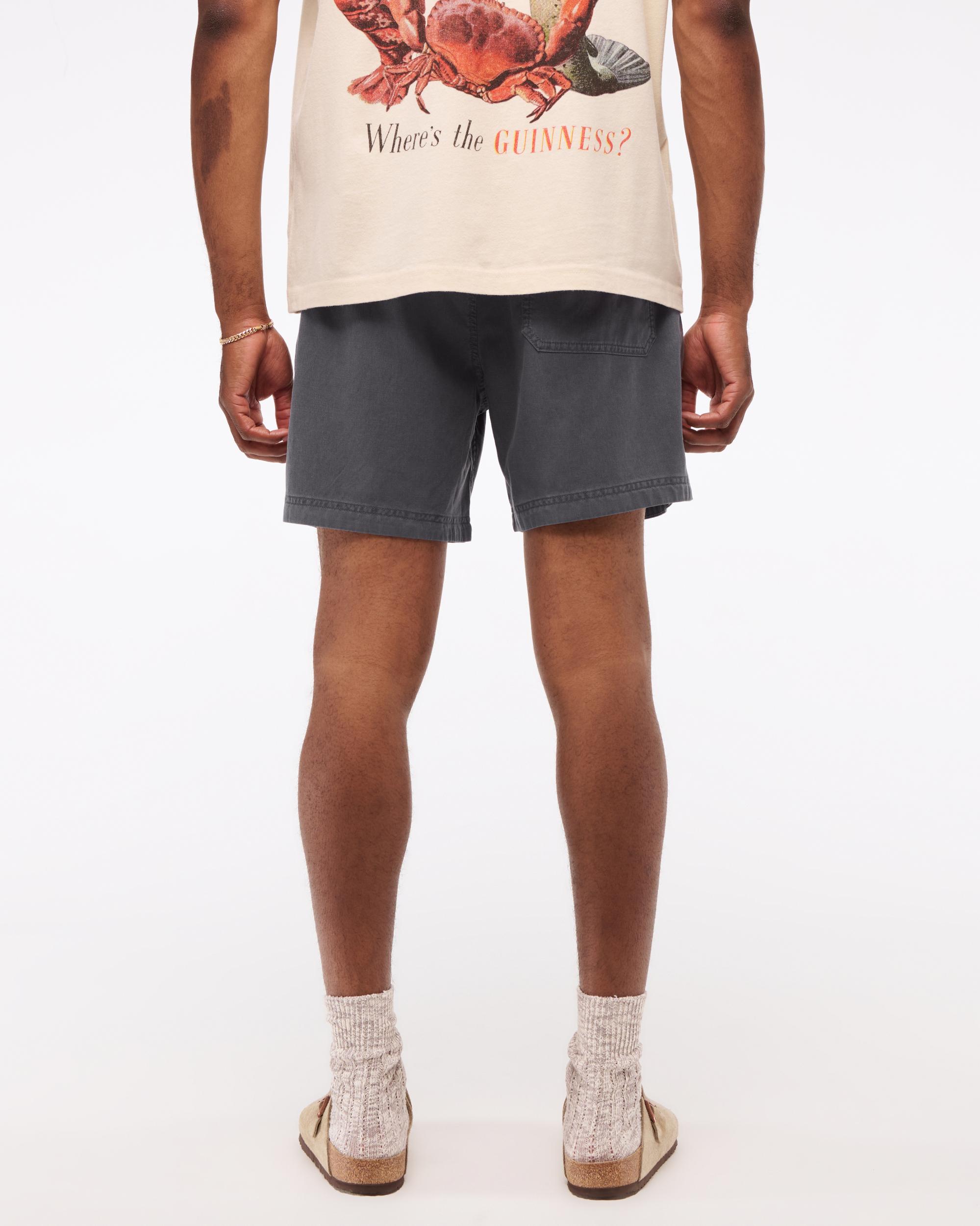 Cotton-Blend Pull-On Short Product Image