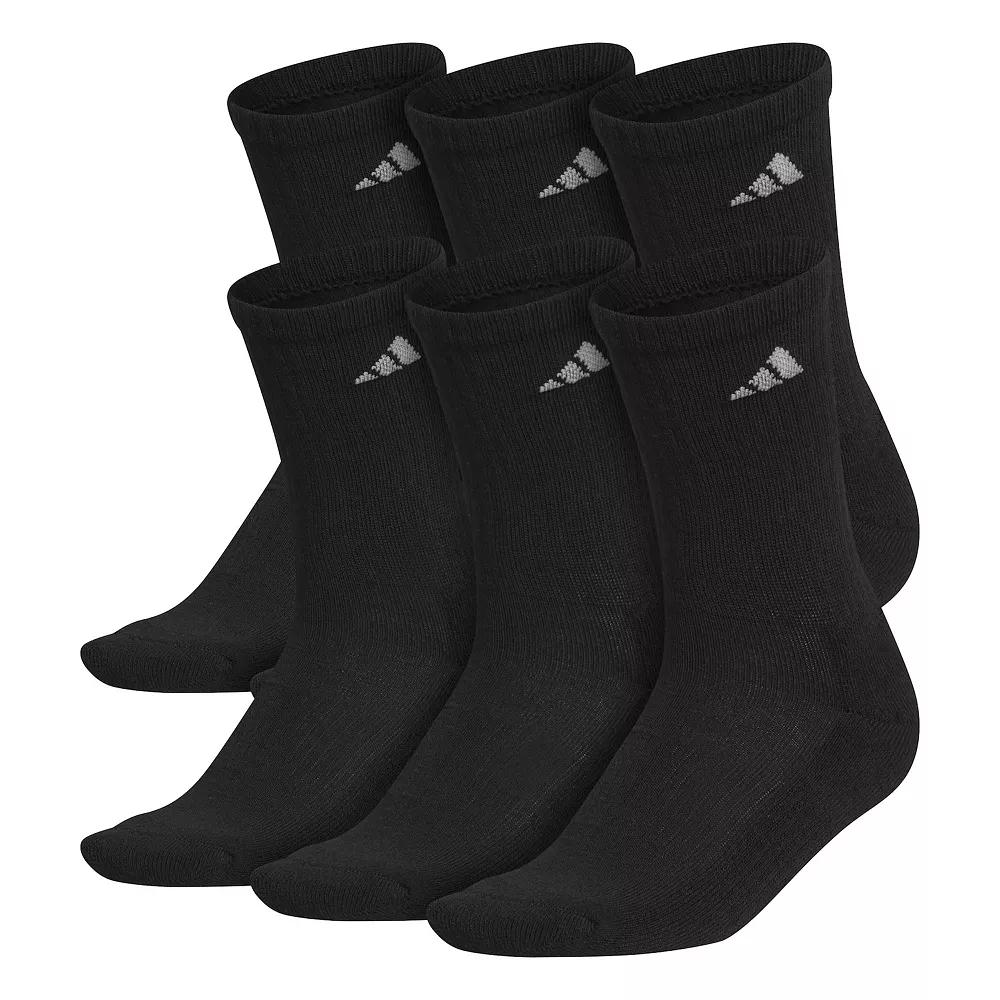 Women's adidas 6-Pack Athletic Crew Socks,  Product Image