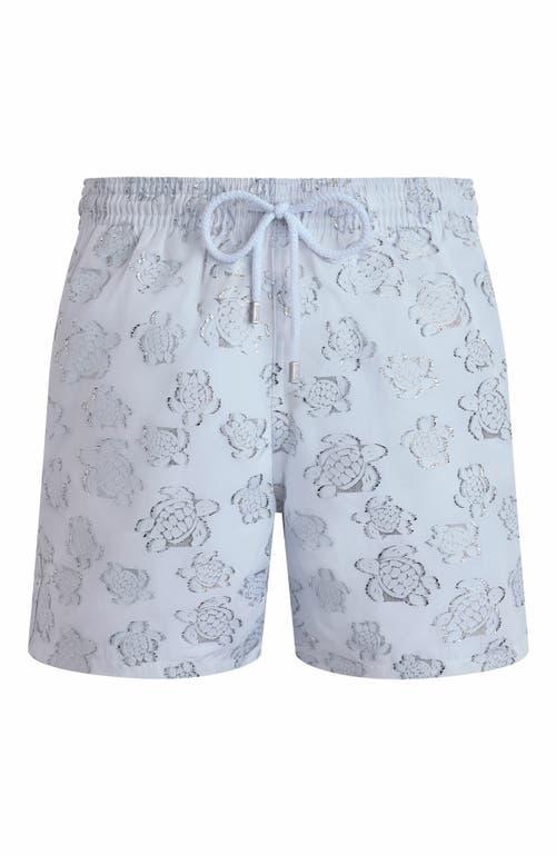 Vilebrequin Men's Jacquard Ronde des Tortues Swim Trunks Product Image