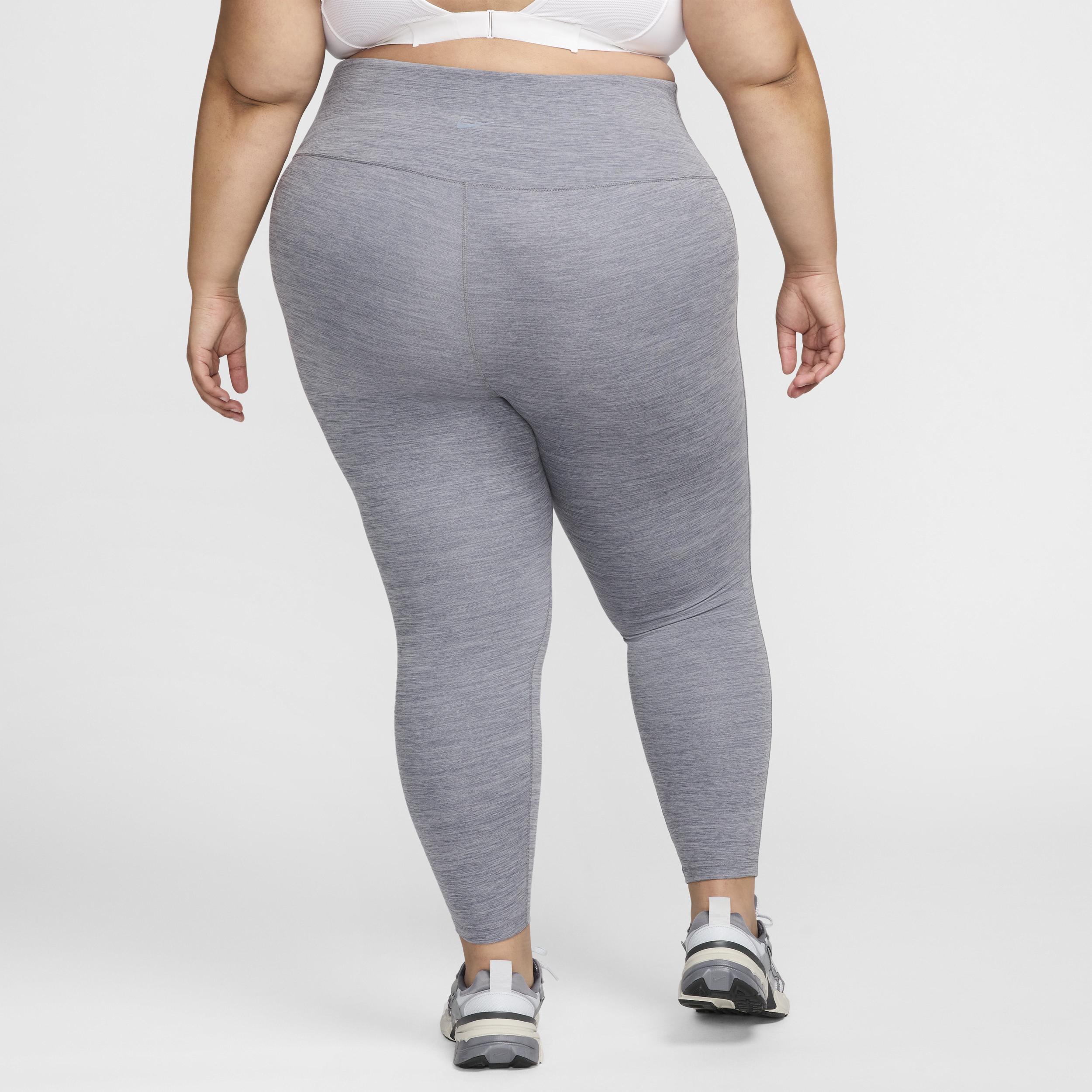Nike Womens One High-Waisted 7/8 Leggings with Pockets (Plus Size) | FN3243-084 Product Image