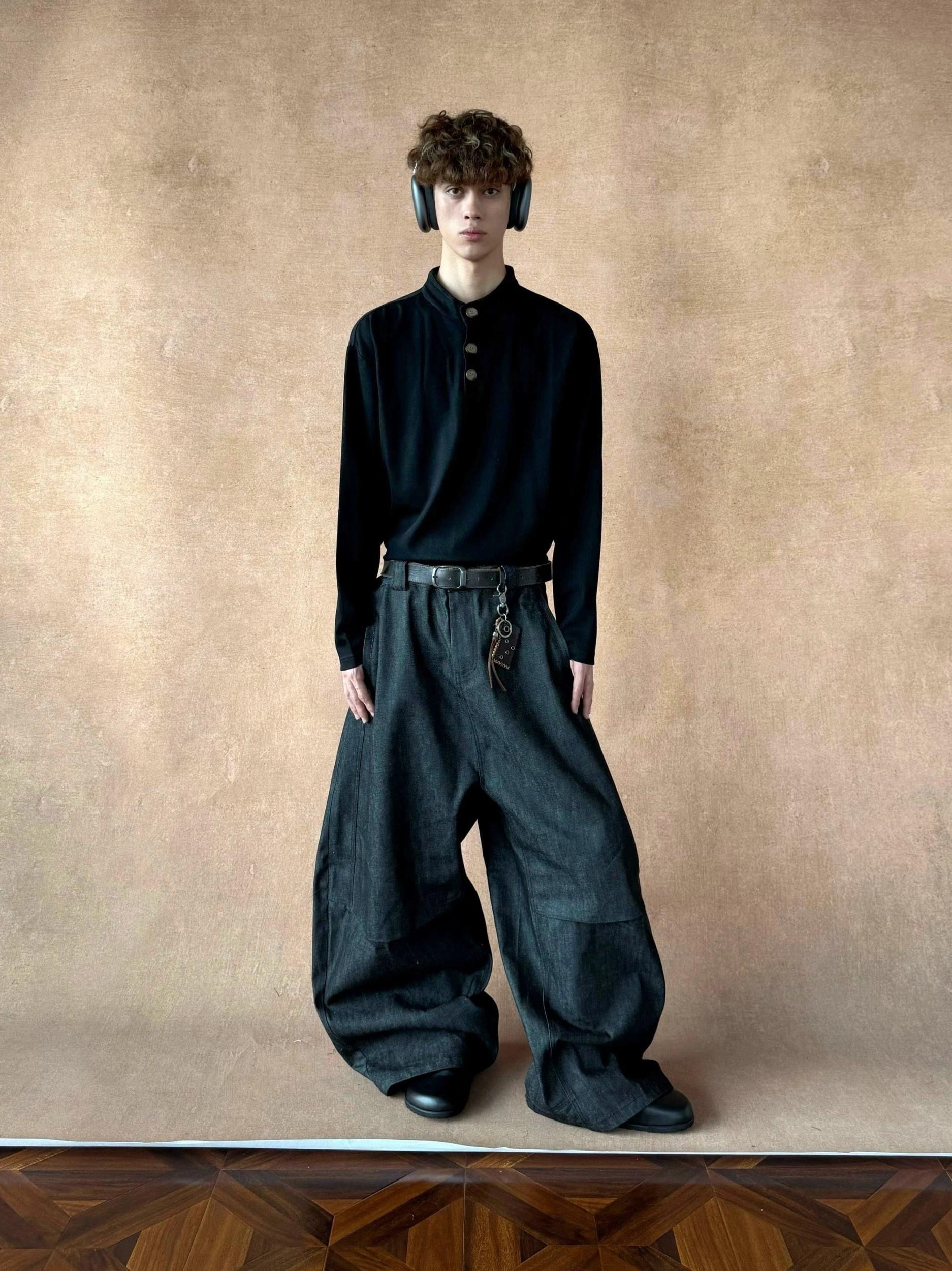 RT No. 18721 BUTTON COLLAR LONGSLEEVE Product Image