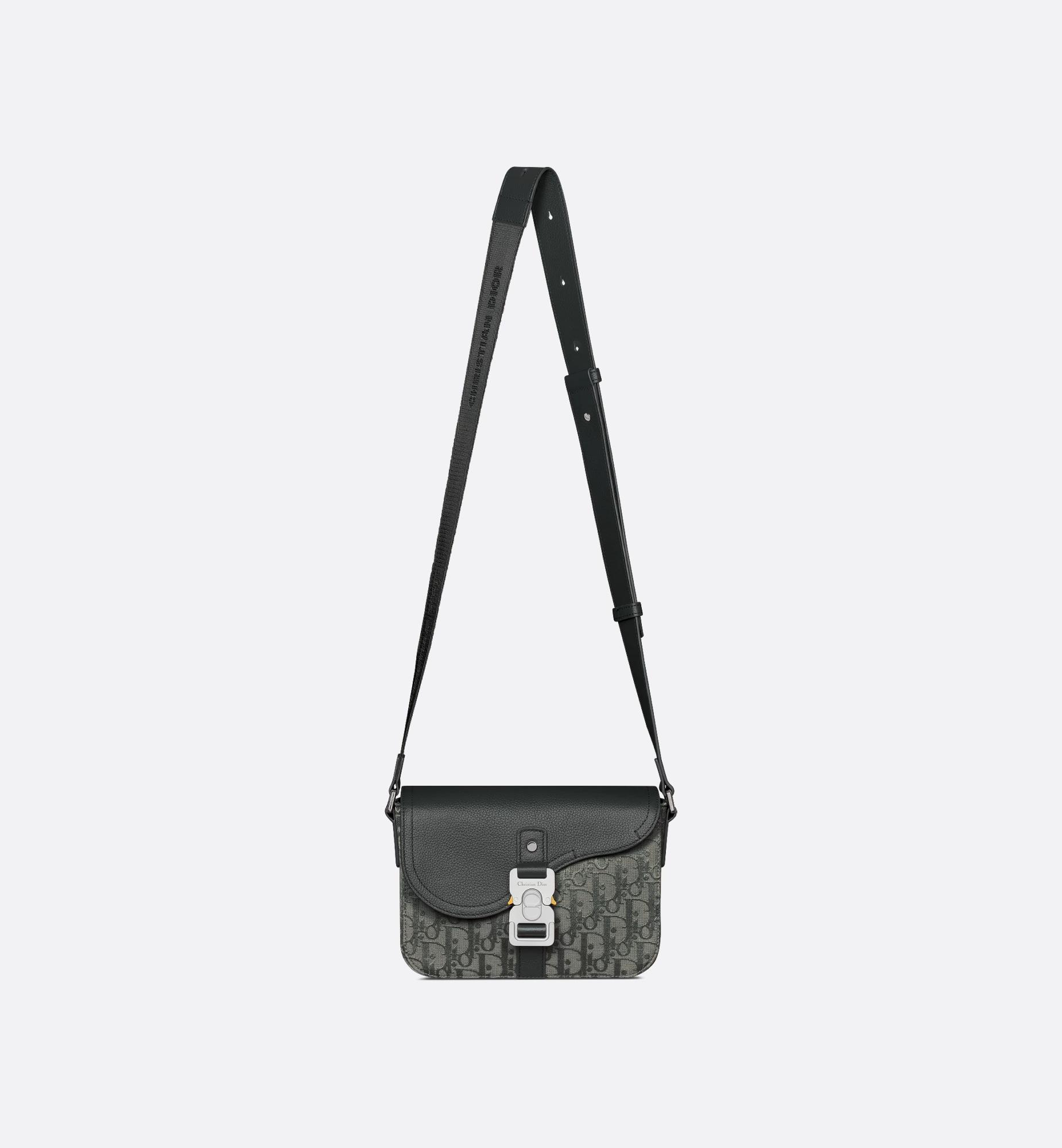 Small Saddle Messenger Bag with Flap Product Image