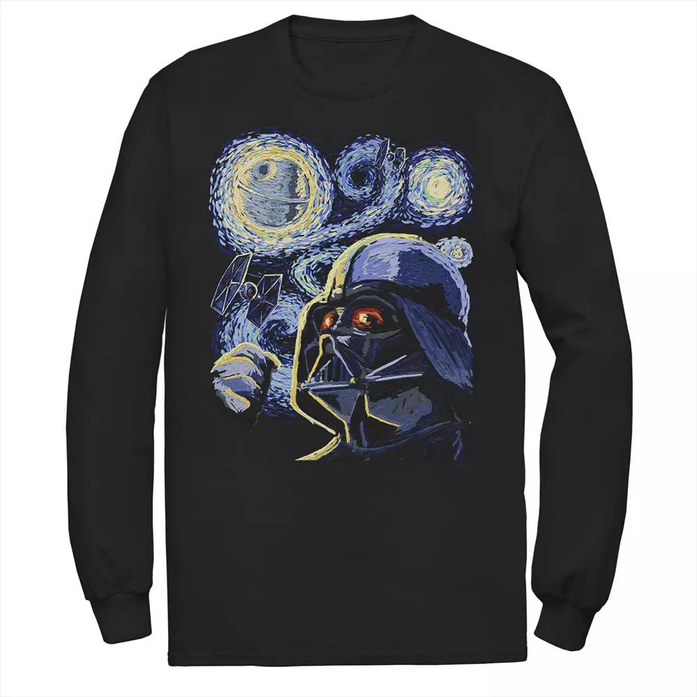Men's Star Wars Darth Vader Starry Sky Tee,  Product Image