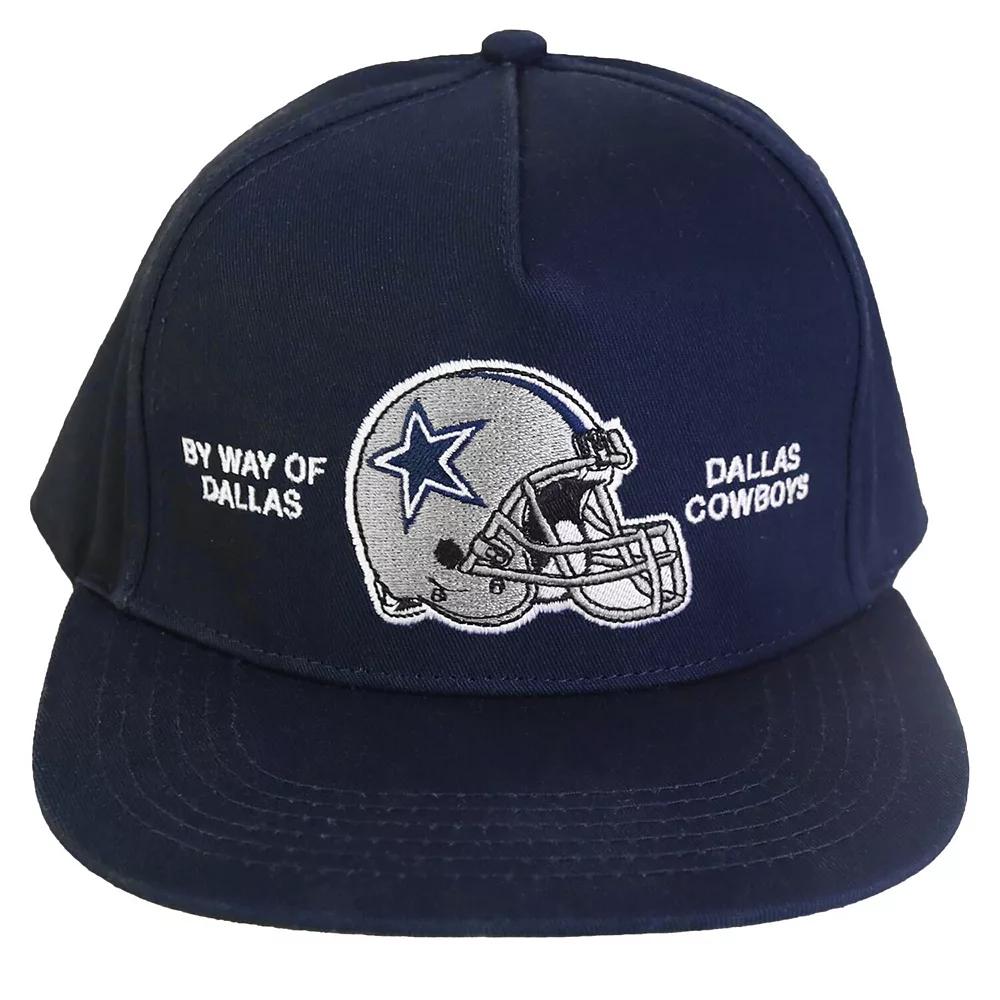 Men's By Way of Dallas  Navy Dallas Cowboys Snapback Hat, Blue Product Image