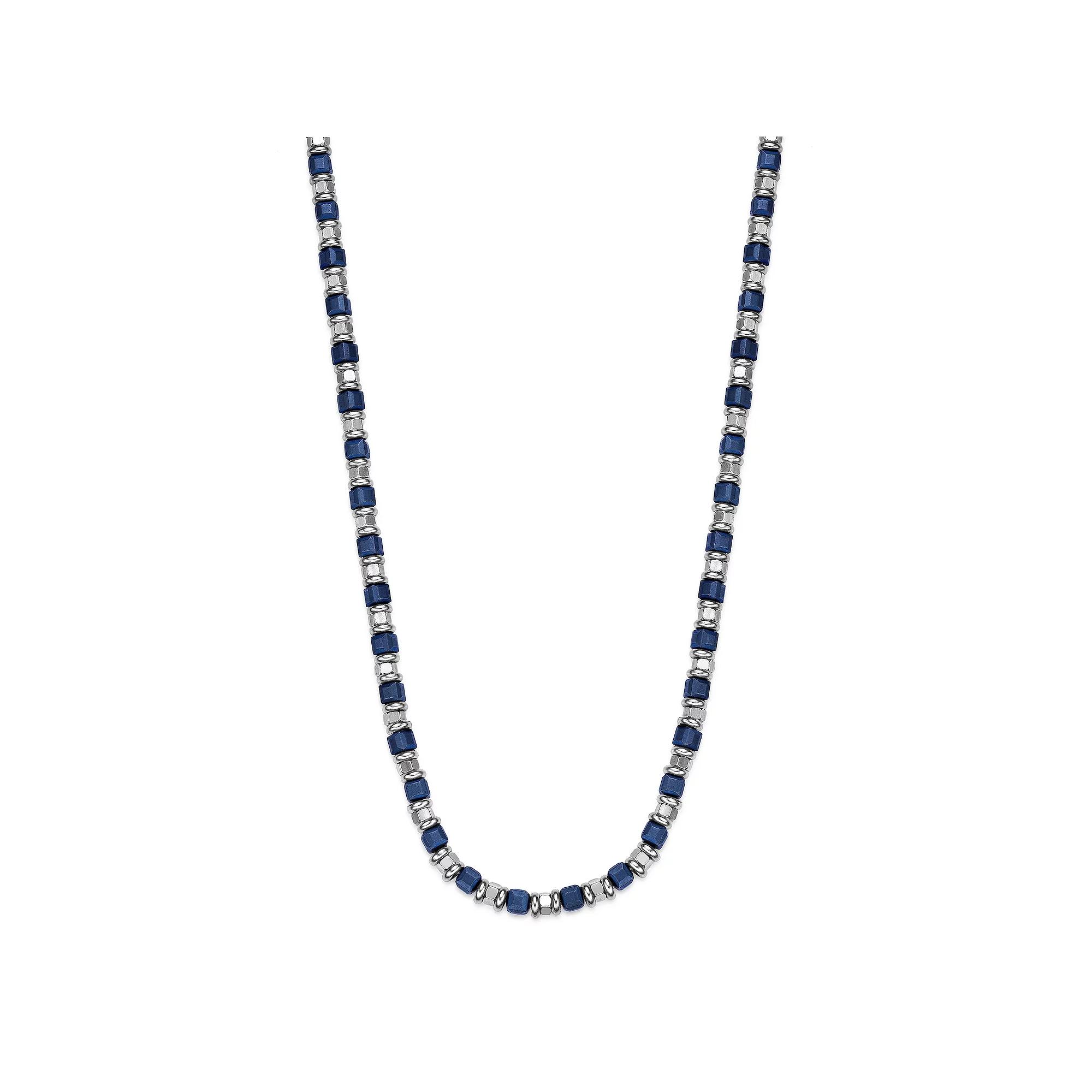 Men's LYNX Stainless Steel Bead Chain Necklace,  Product Image