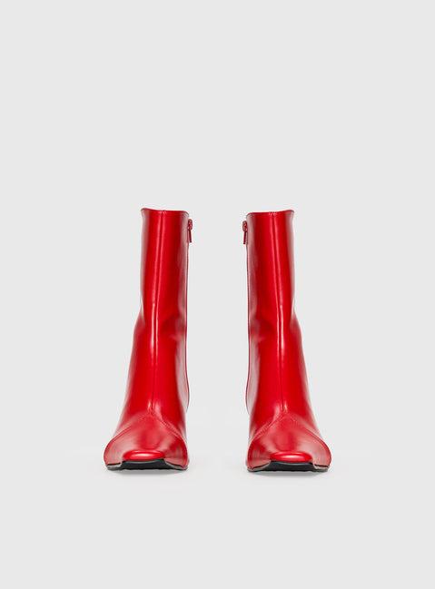 Flyn Boots Red Product Image