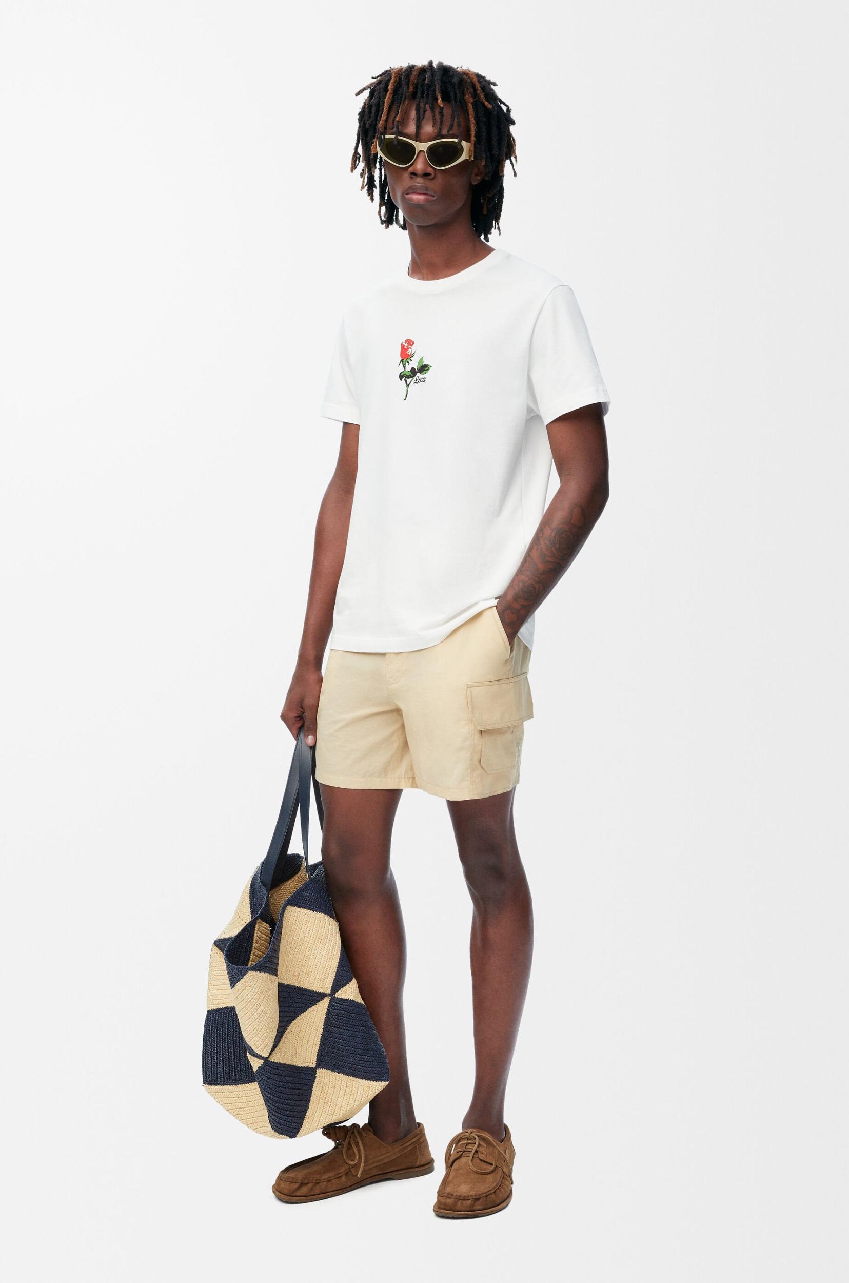 Relaxed fit T-shirt in cotton Product Image