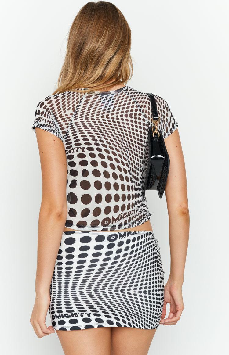 OMIGHTY Illusion Mini Skirt Mono Product Image