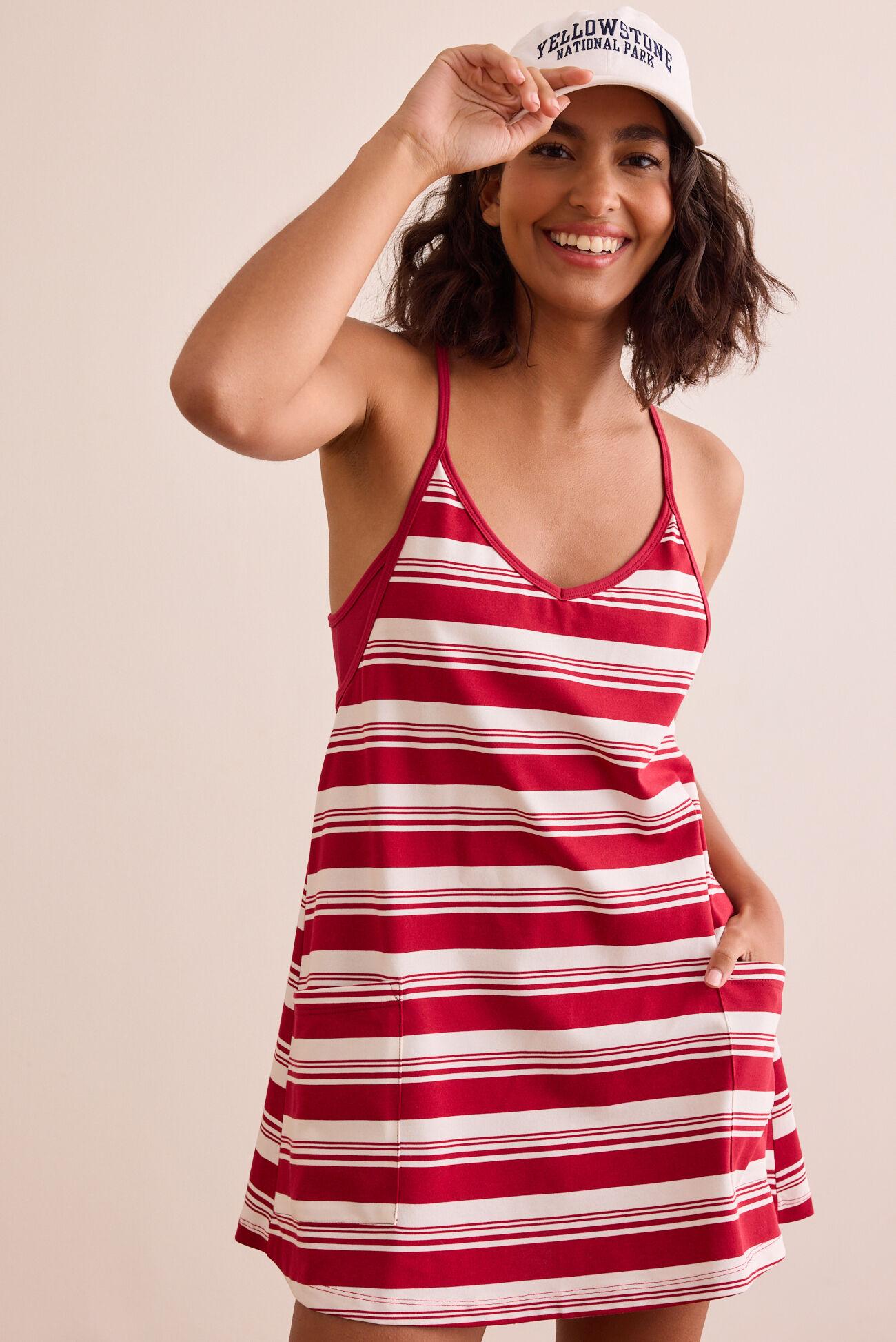 Hang Tough Stripe Mini Dress Product Image