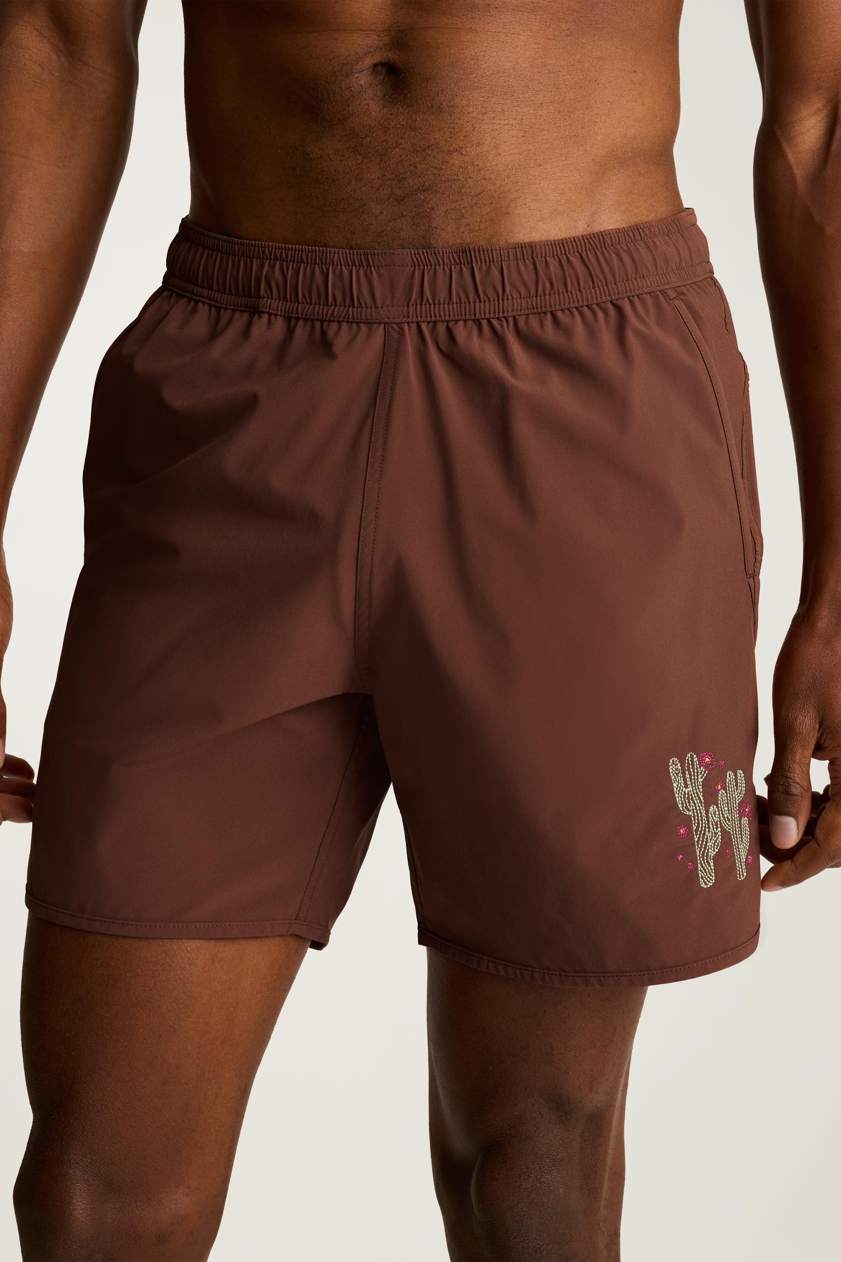 Throwback Swim Trunks Product Image