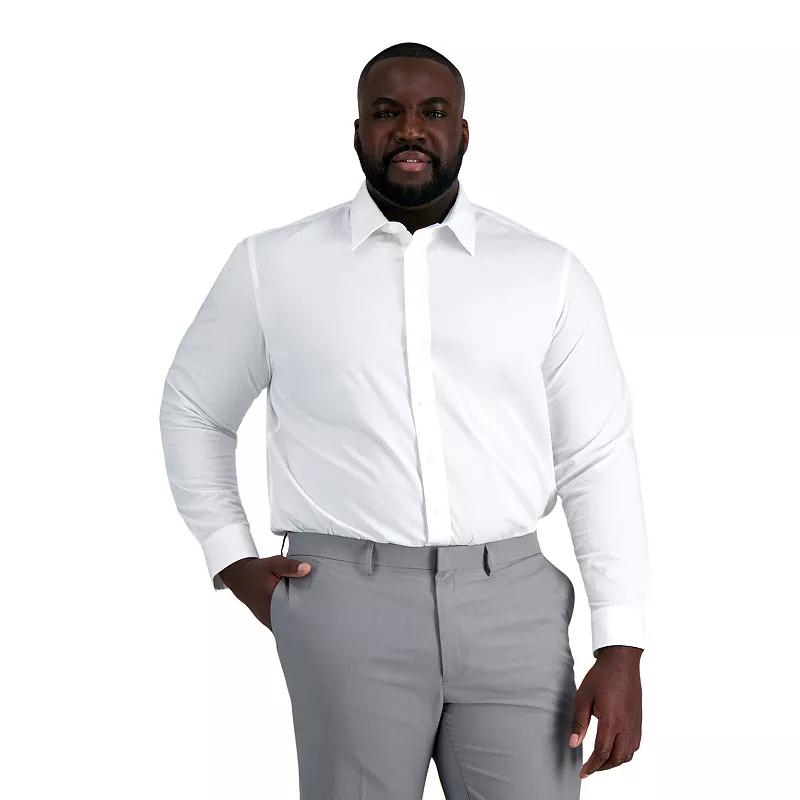 Big & Tall Haggar® Premium Comfort Classic Fit Dress Shirt, Men's,  Product Image