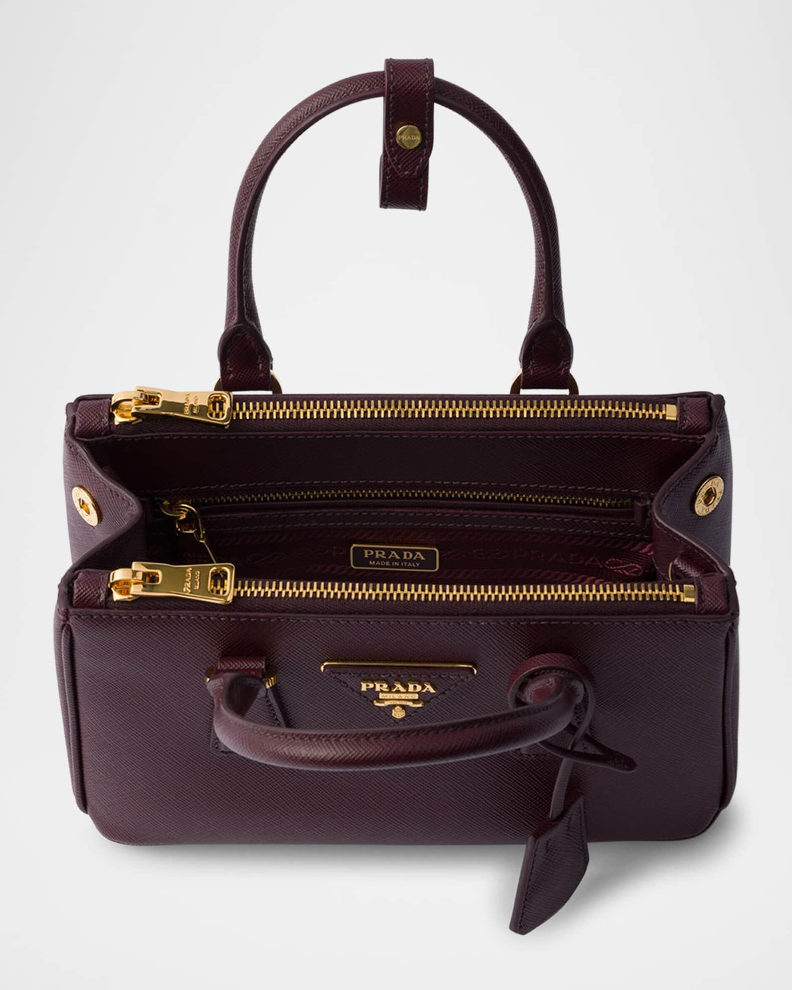 Galleria Saffiano Leather Mini Top-Handle Bag Product Image
