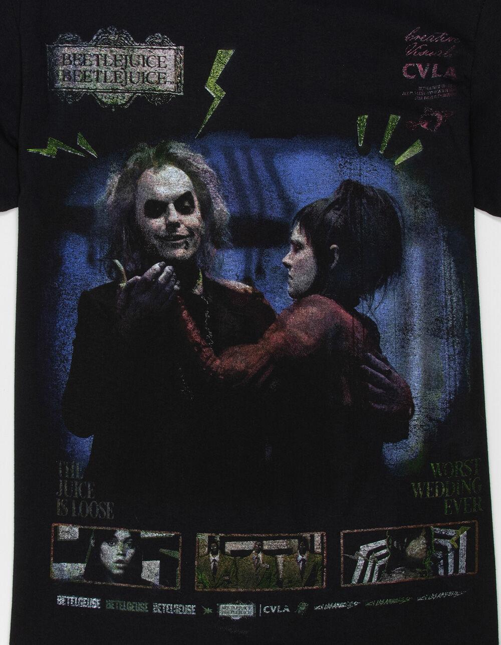 CVLA x Beetlejuice Never Trust Mens Tee - BLACK Product Image
