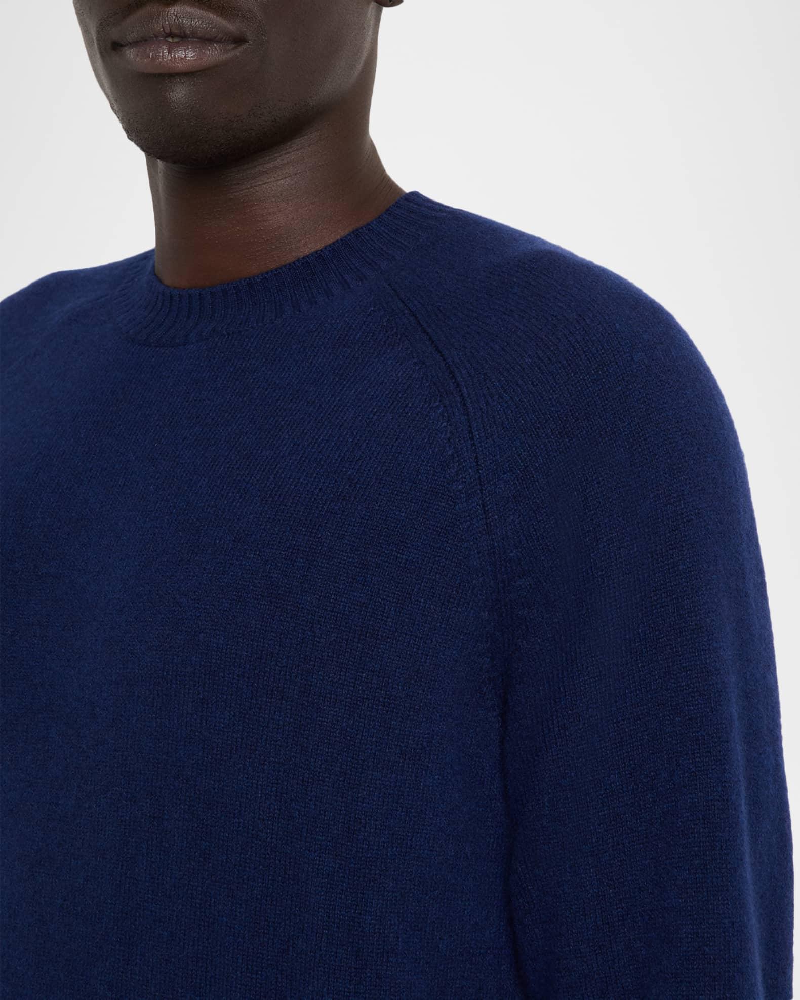 Men's Cashmere and Lambswool Raglan Crewneck Sweater Product Image
