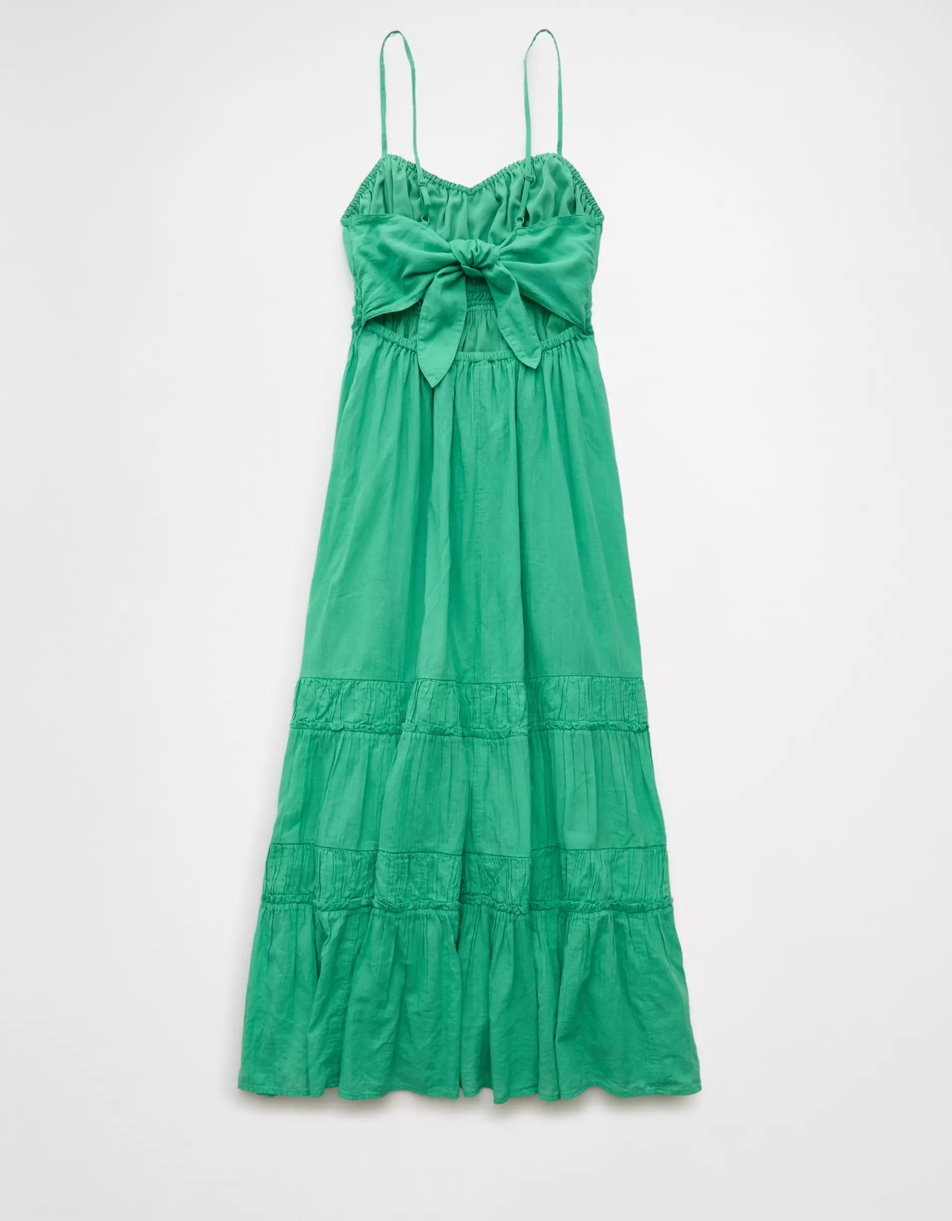 AE Sweetheart Open-Back Midi Dress Product Image