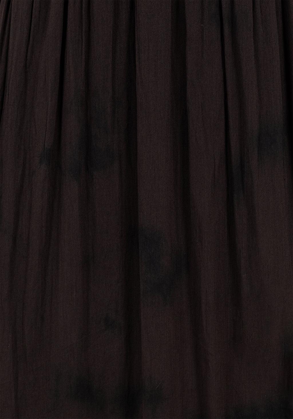 Burnout Tie Die Cotton Midaxi Dress Product Image